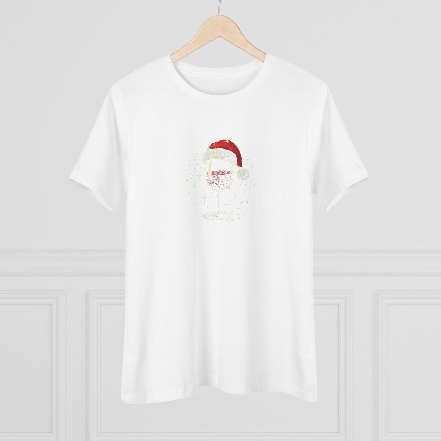 Wine & Christmas Cheer- Women's Softstyle Tee - Whippie's