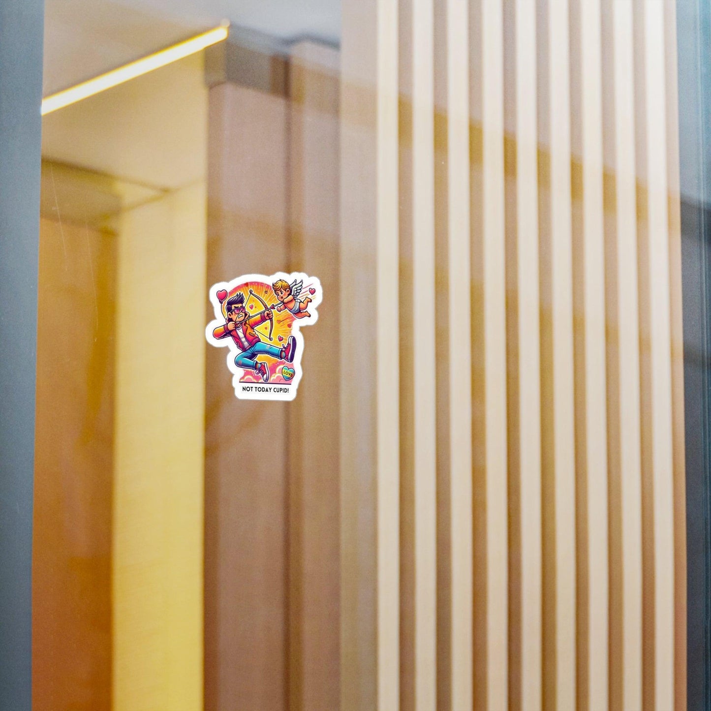 ๐น Cupid Begone! ๐น Kiss-Cut Vinyl Decal โจ Love on your own terms! - Whippie's