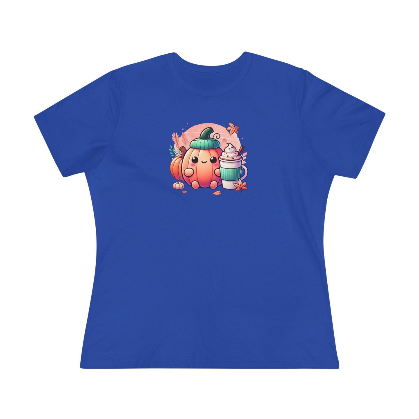 Cute Pumpkin - Pumpkin Spice Latte - Women's Softstyle Tee - Whippie's