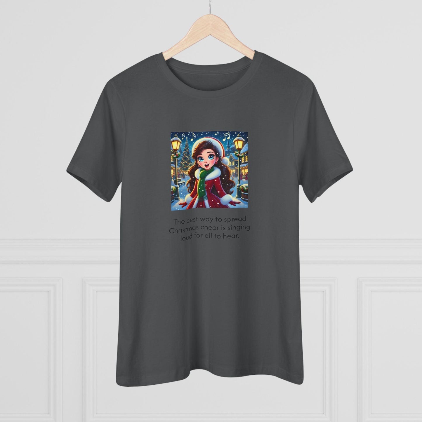 Caroler - Christmas Cheer - BHLBE Girl - Women's Tee - Whippie's