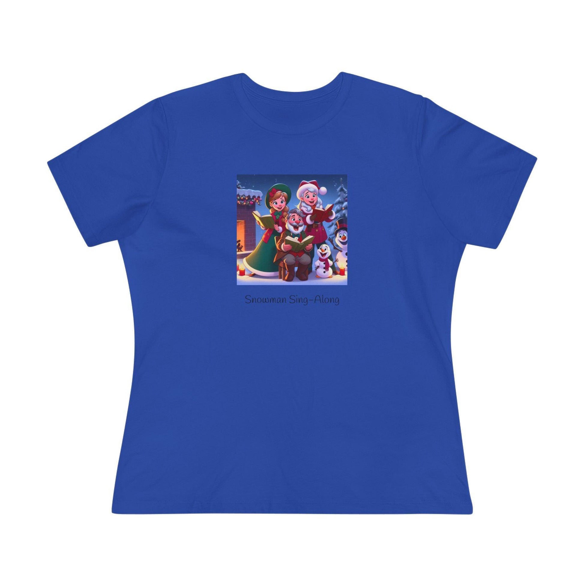 Snowman Sing-Along - Women's Tee - Whippie's
