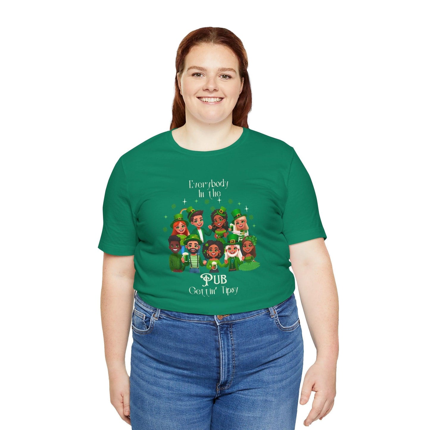 "Everybody in the PUB Gettin' Tipsy" Unisex Jersey Tee - Whippie's