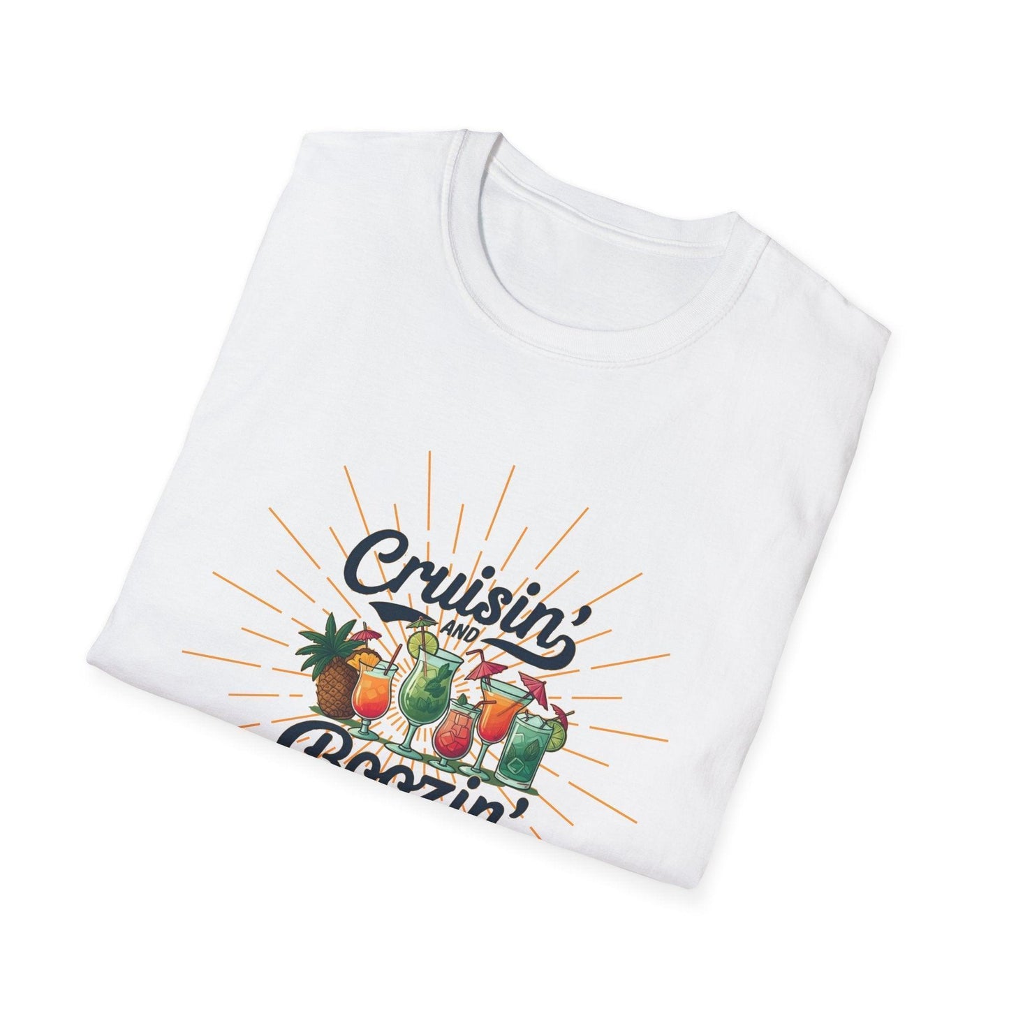 Cruisin' and Boozin Unisex Tee ๐ณ๏ธ๐น - Whippie's