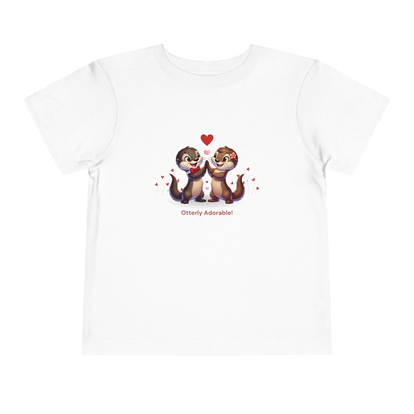 Otterly Adorable Toddler T-Shirt - Cuteness Overload! 💖🦦 - Whippie's