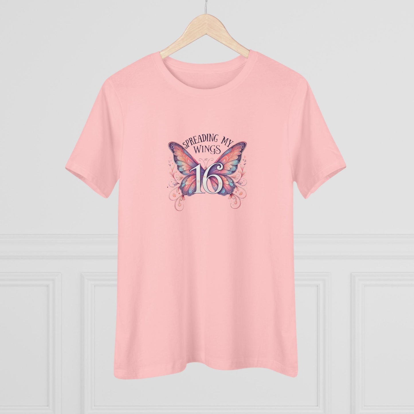 Spread My Wings at 16 - Soaring into a New Chapter 🦋 - Women's Softstyle Tee - Whippie's