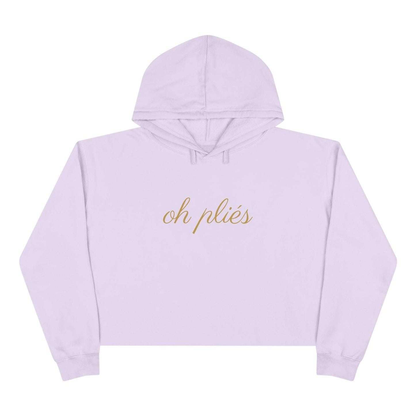 ✨ Oh Pliés ✨ Women's Cropped Hoodie 💖 - Whippie's