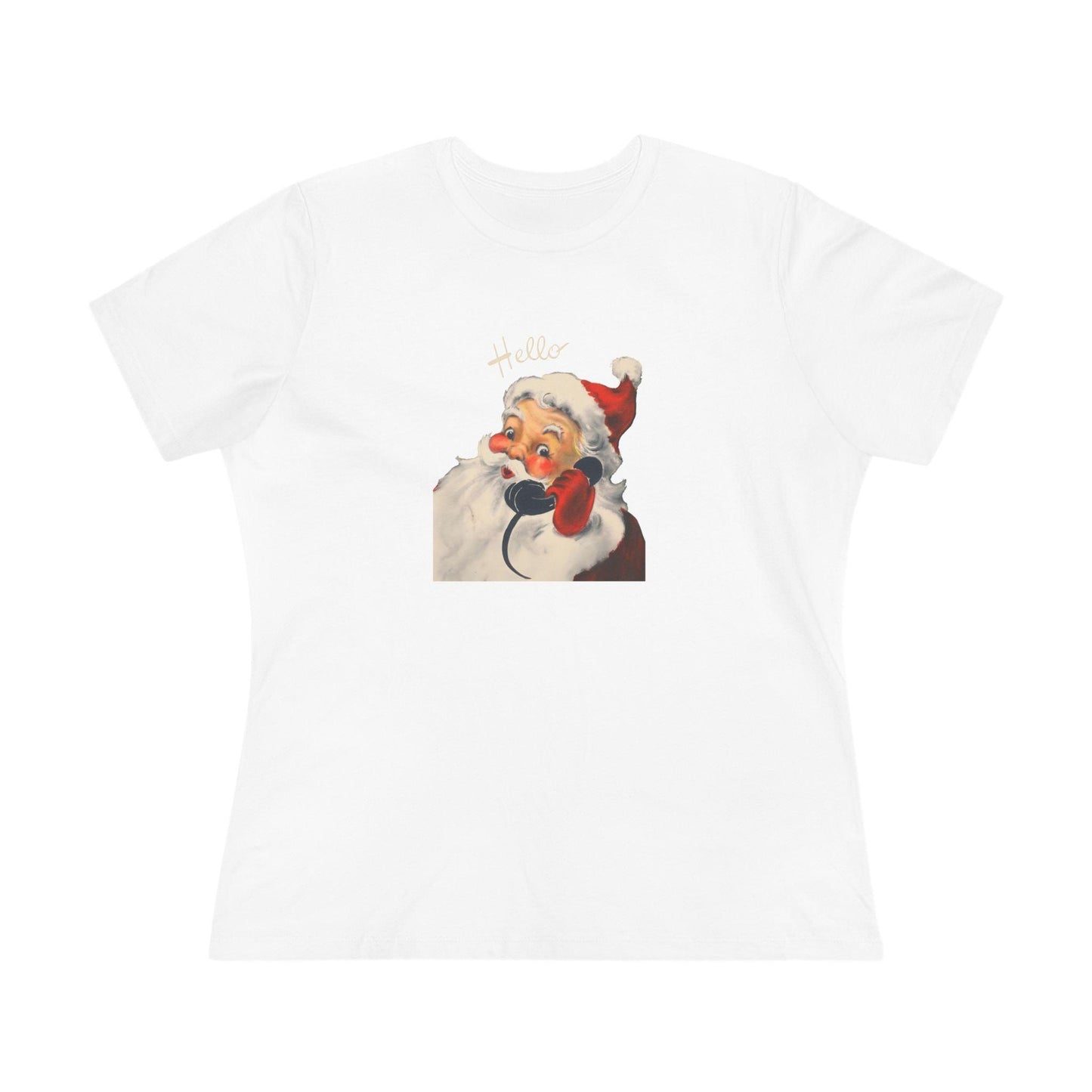 Santa's Calling to say Hello - Women's Tee - Whippie's