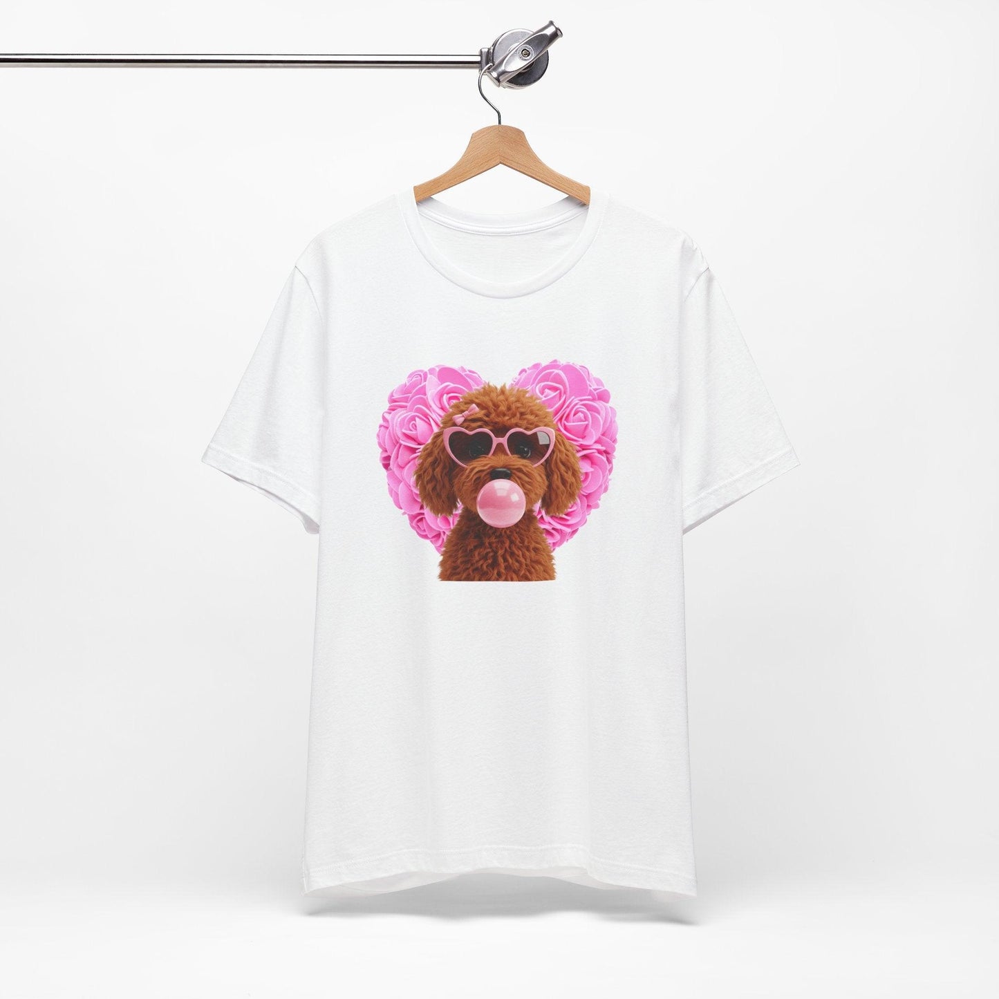 Doodle Love Unisex Jersey Tee - 💖 Cuteness Overload! 💖 - Whippie's