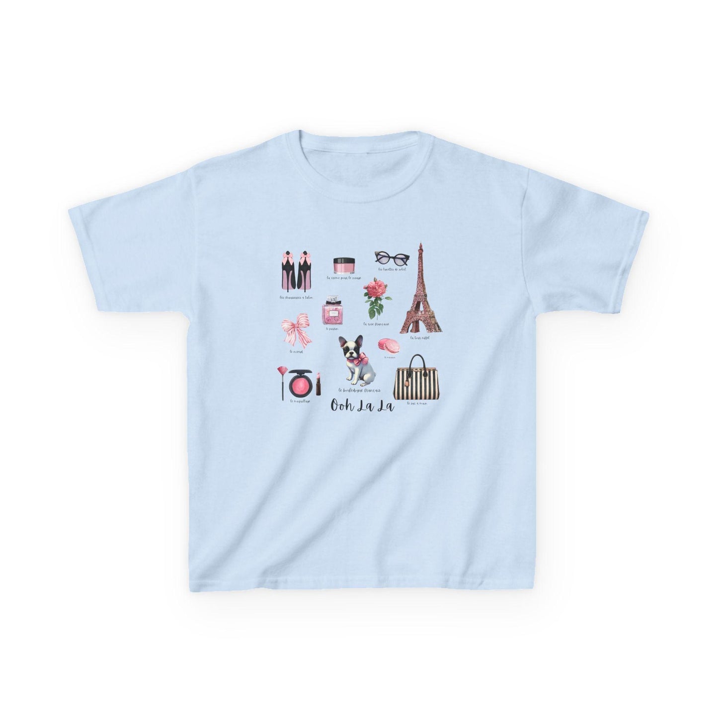 "Ooh La La!" French Chic Kids Heavy Cotton™ Tee! - Whippie's