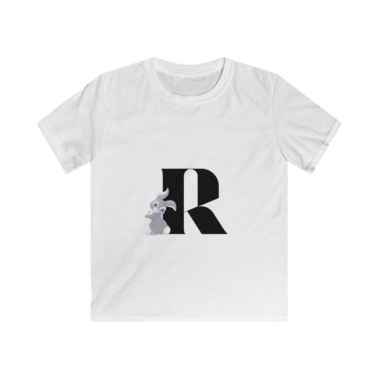 Alphabet Adventures: Letter R - Rabbit Youth T-Shirt - Whippie's