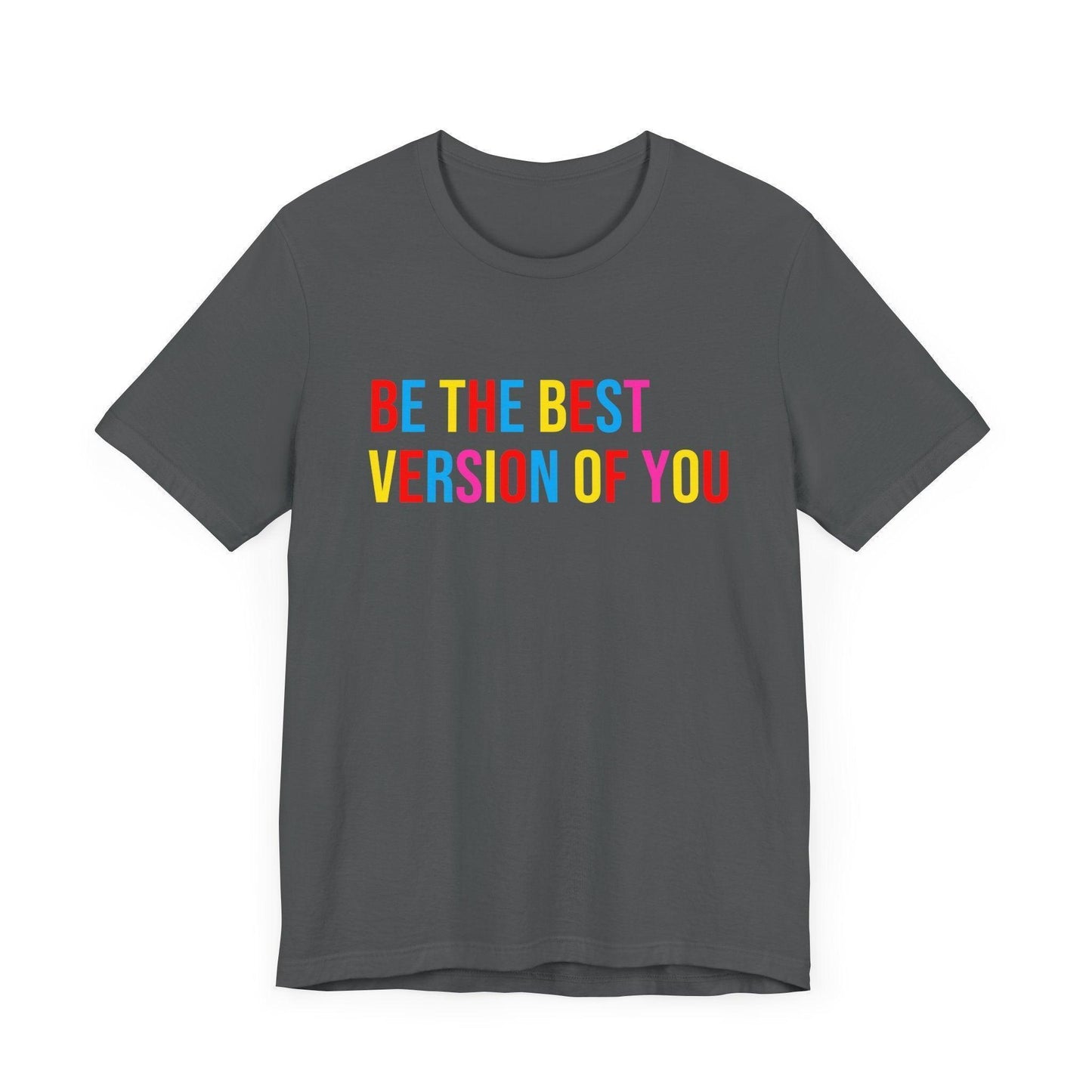 ✨ BE THE BEST VERSION OF YOU ✨ Unisex Jersey Tee 🌈 - Whippie's