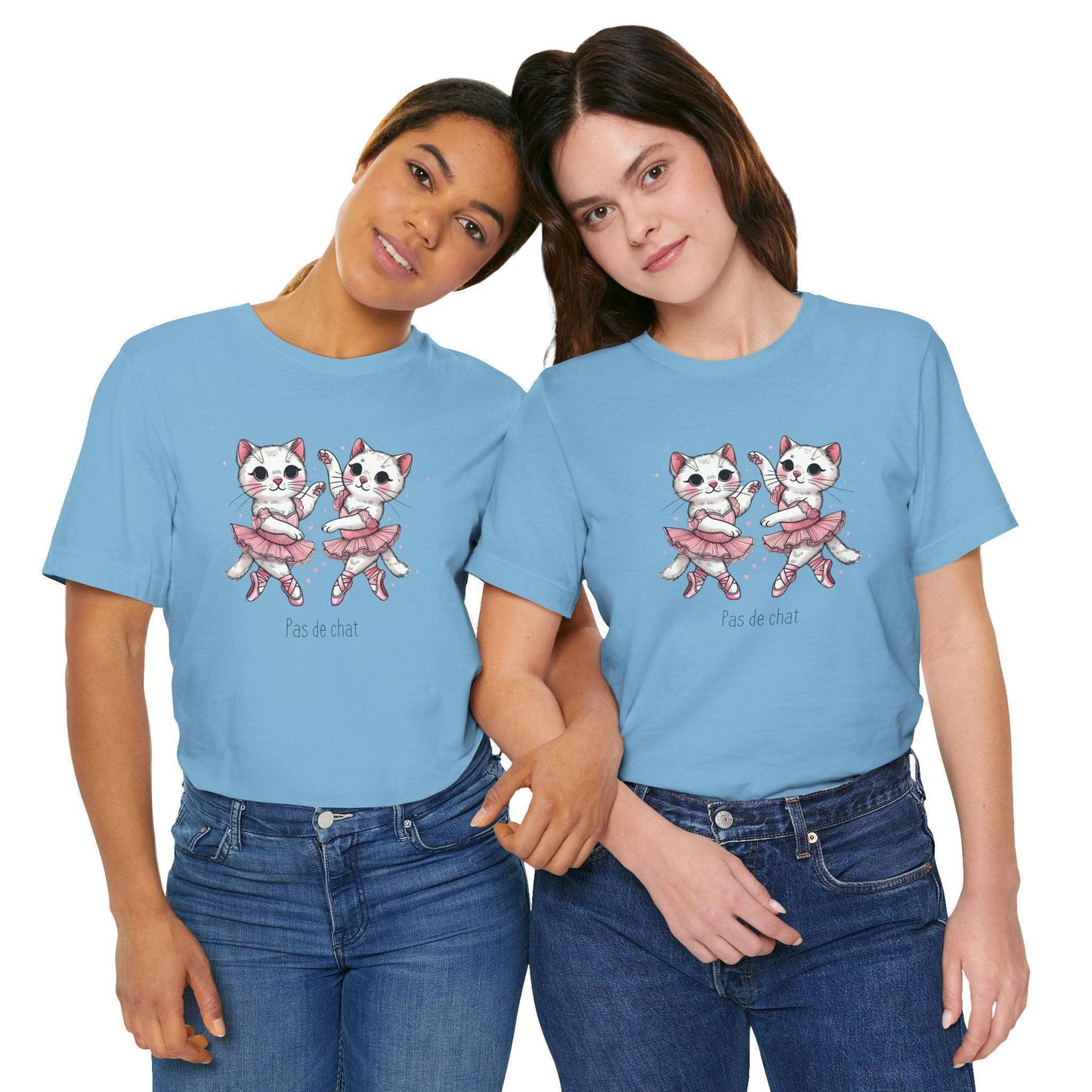 🐈⬛ Pas de Chat 🩰 Unisex Jersey Tee ✨ - Whippie's