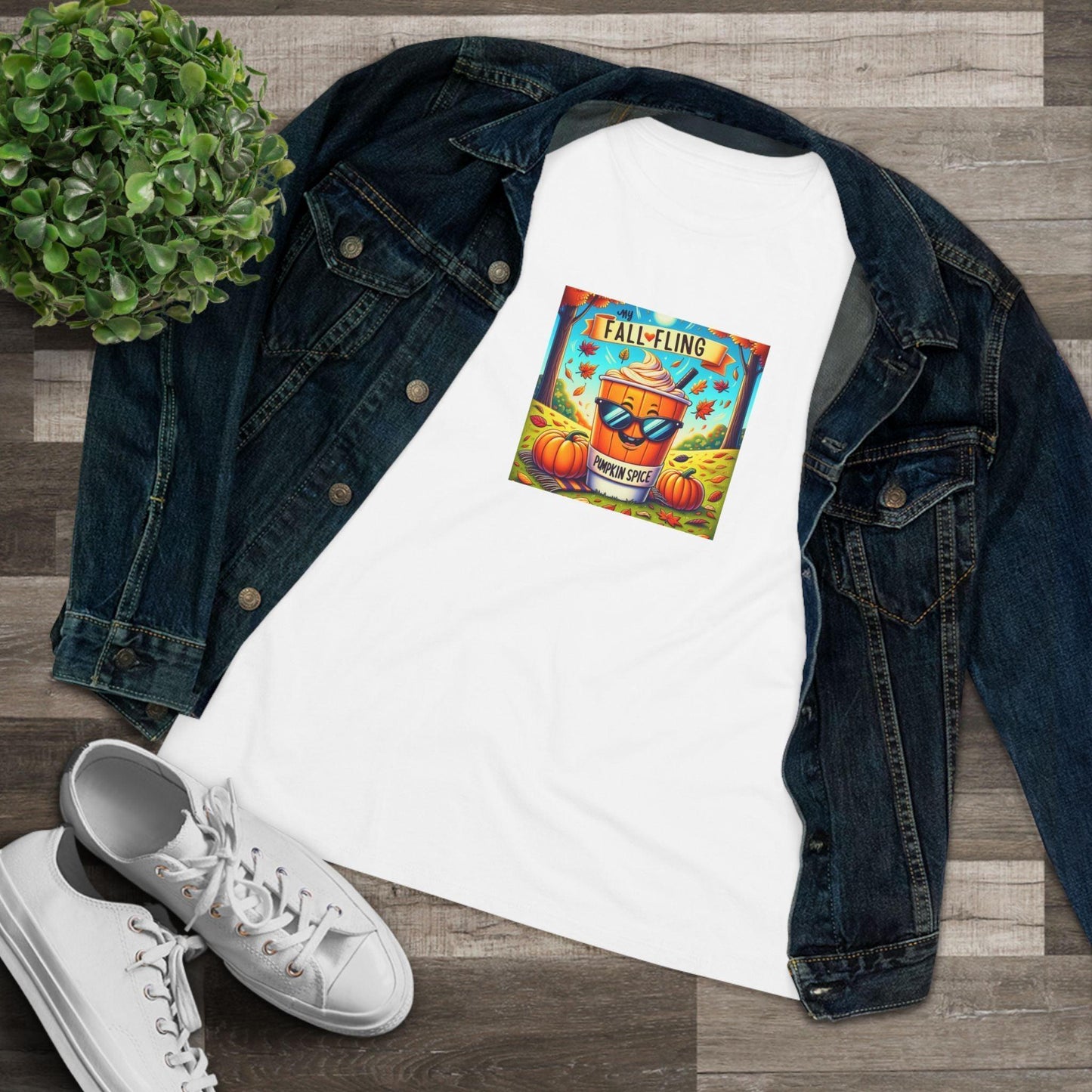 My Fall Fling: Pumpkin Spice - Women's Softstyle Tee - Whippie's