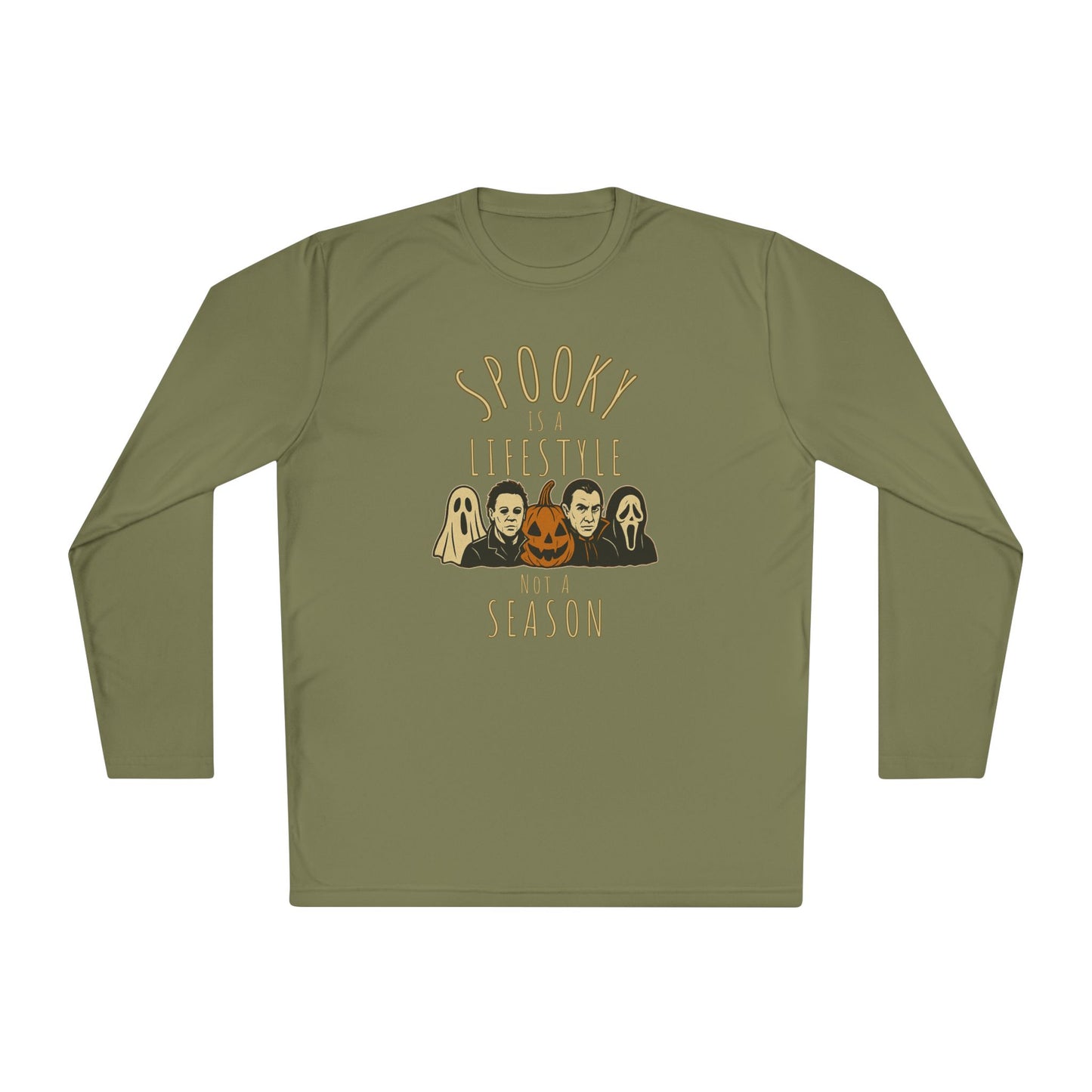 Spooky Is A Lifestyle: Classic Horror Icons Unisex Long Sleeve Tee - Whippie's