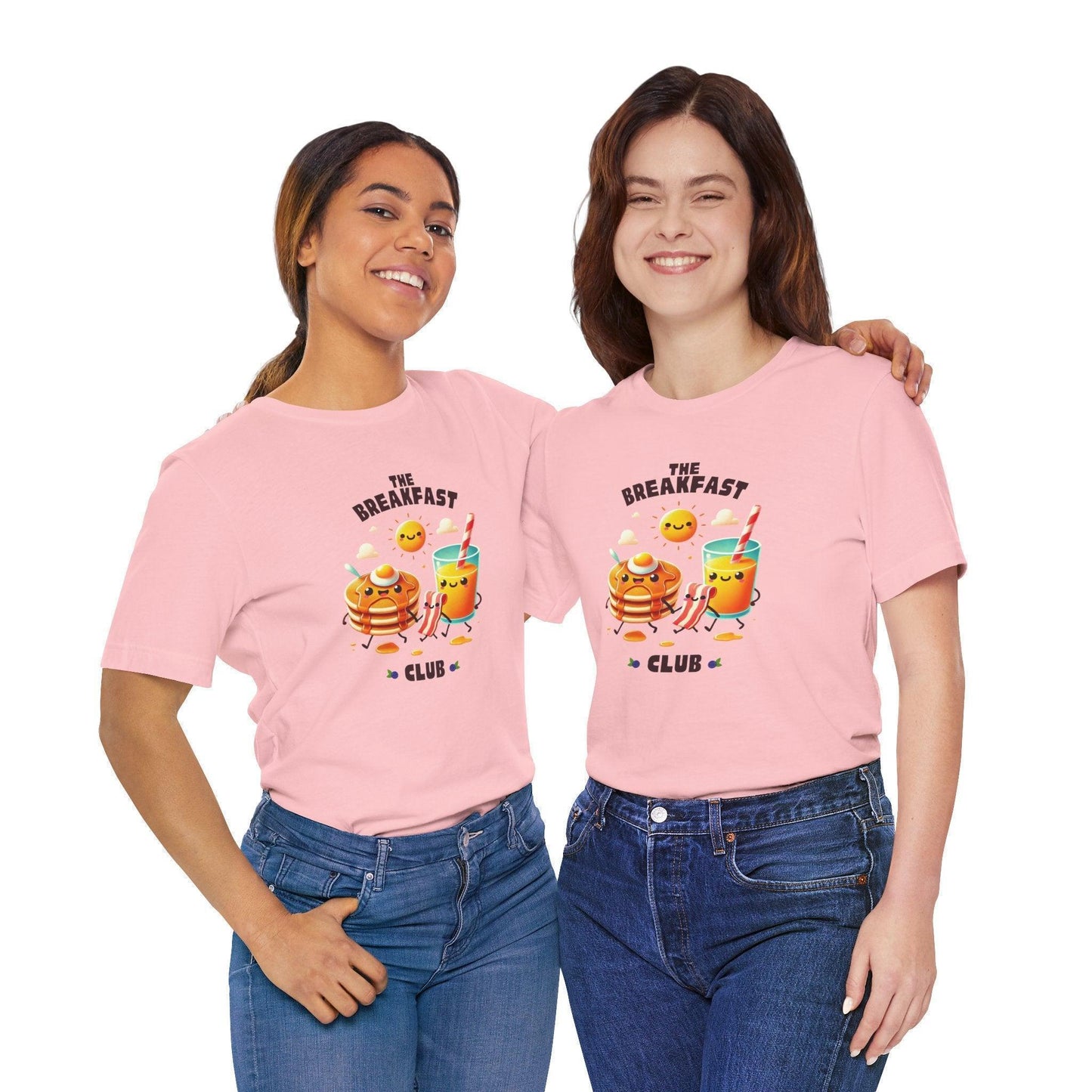 🥞 Breakfast Club 🍳 Unisex Jersey Tee ☀️ Rise and shine, breakfast time! - Whippie's
