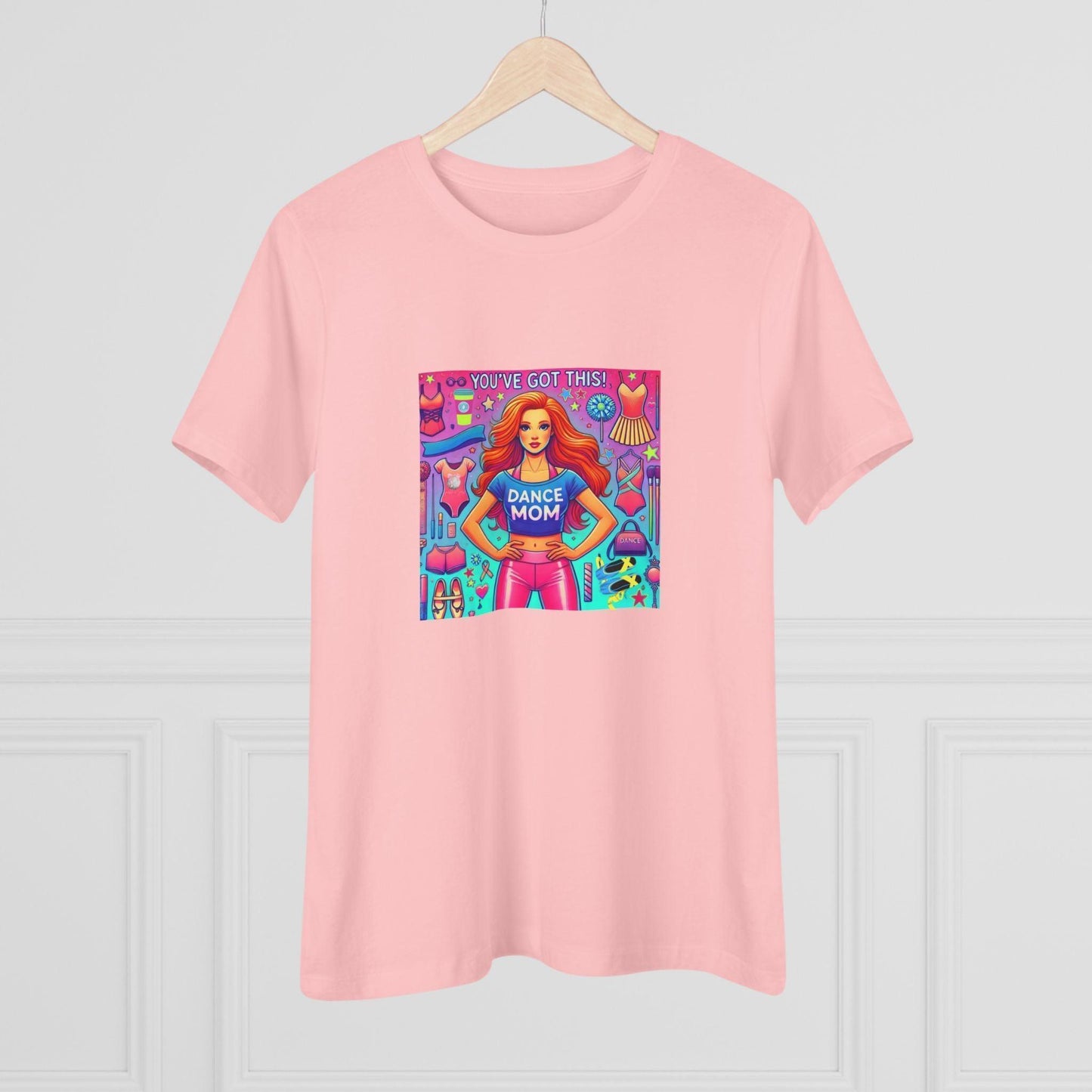 Dance Mom: You've Got This - Red Hair Mom - Women's Softstyle Tee - Whippie's