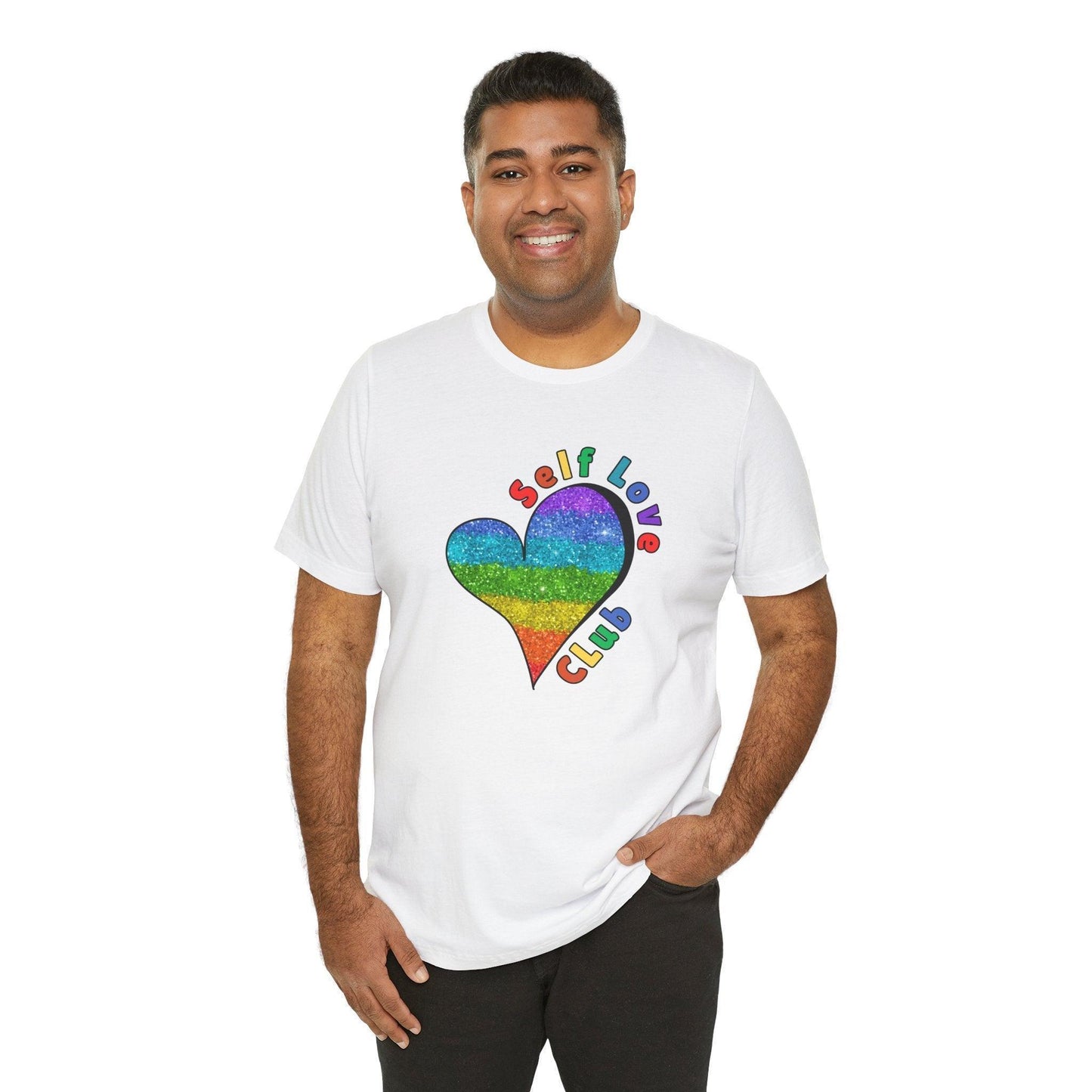 ❤️🔥 Self Love Club 🌈 Unisex Tee ✨ Join the club, love yourself! - Whippie's