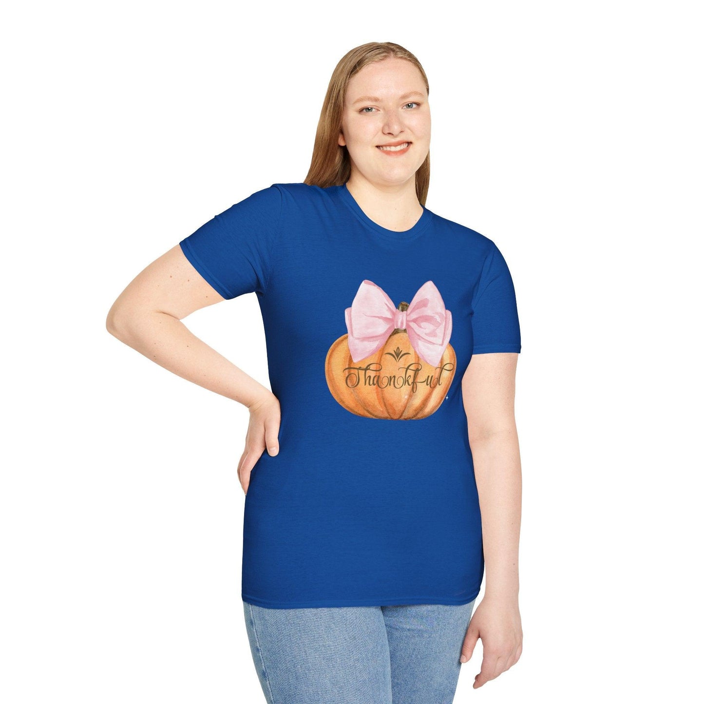 Thankful Pumpkin - A Heart Full of Gratitude! ๐งก๐ Unisex Tee - Whippie's