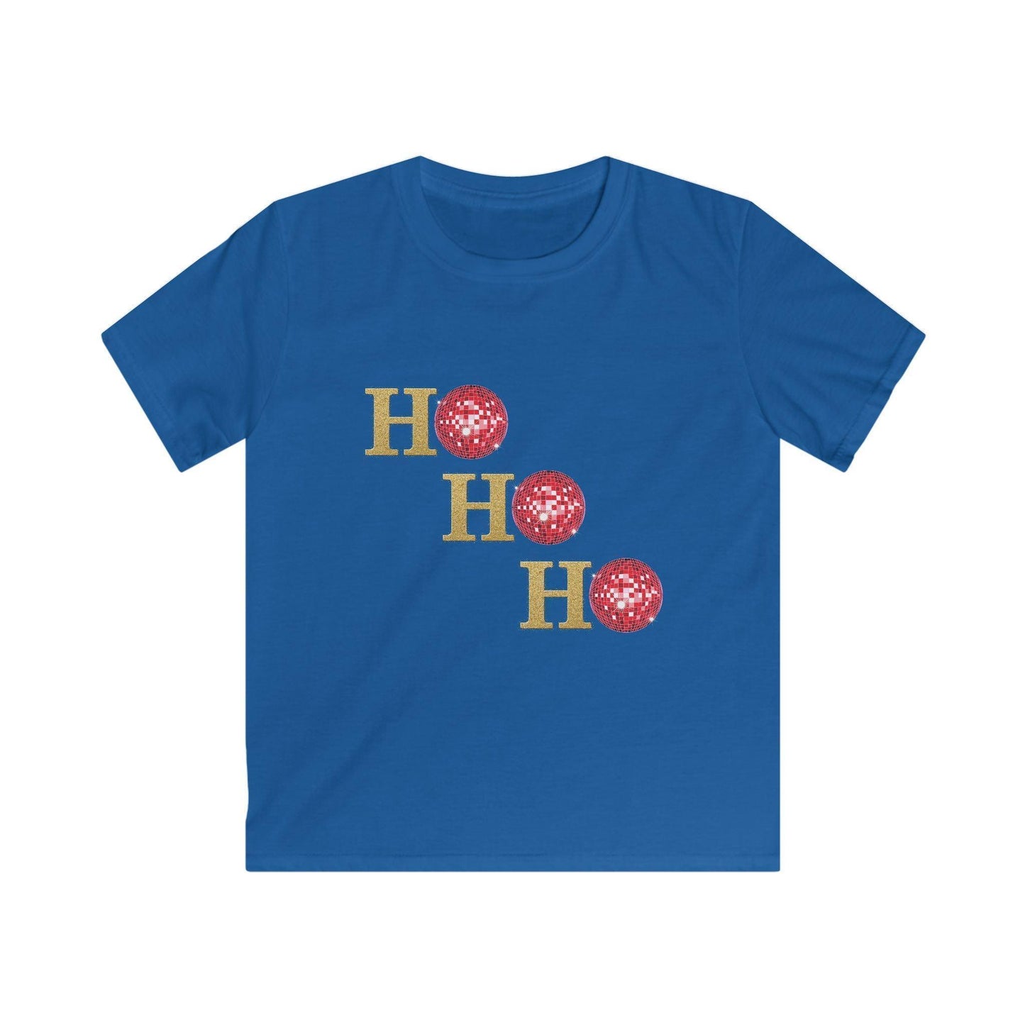 Ho Ho Ho Kids' Tee ✨ (with Disco Ball O's!) - Whippie's