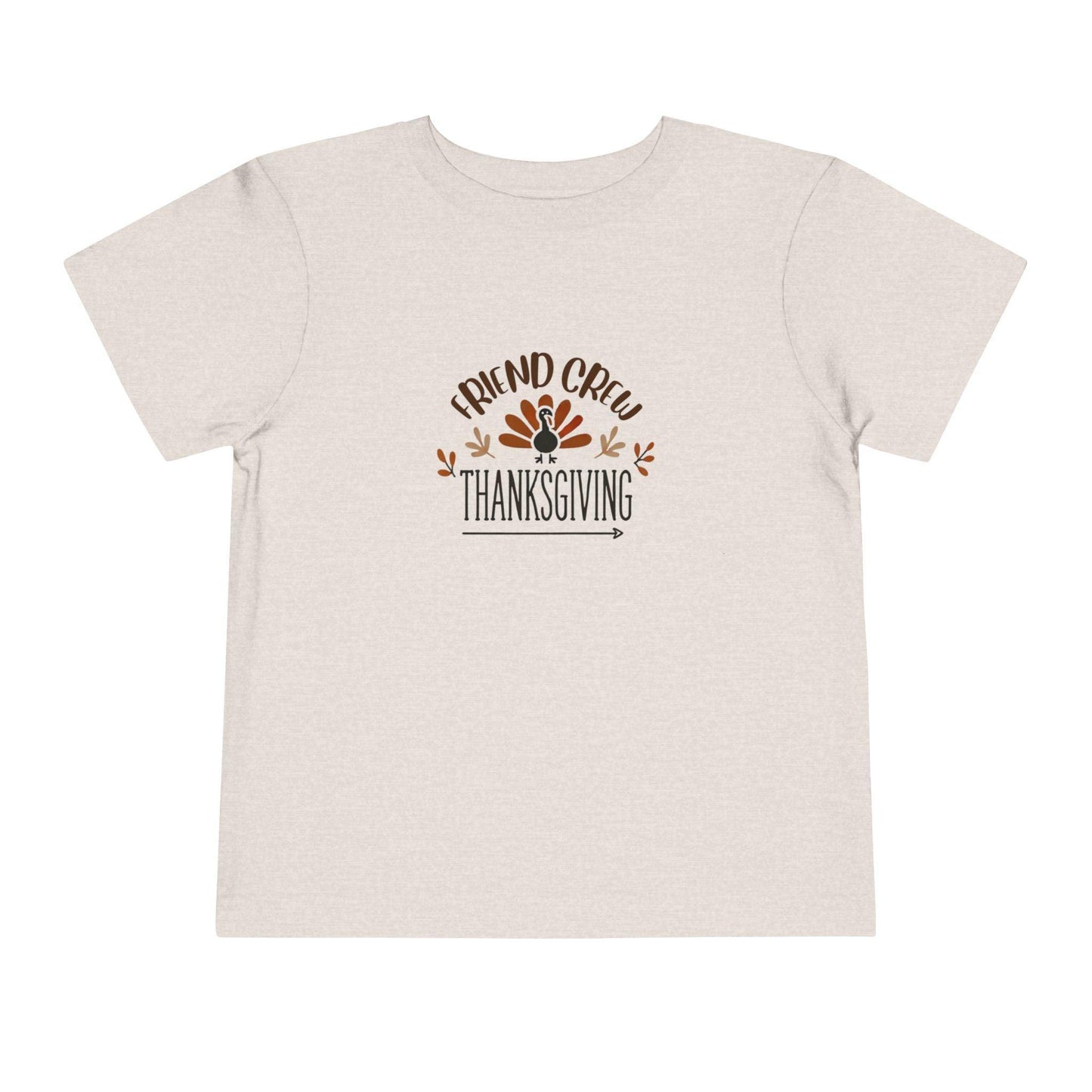 Thanksgiving Friend Crew - Toddler Short Sleeve Tee - Whippie's