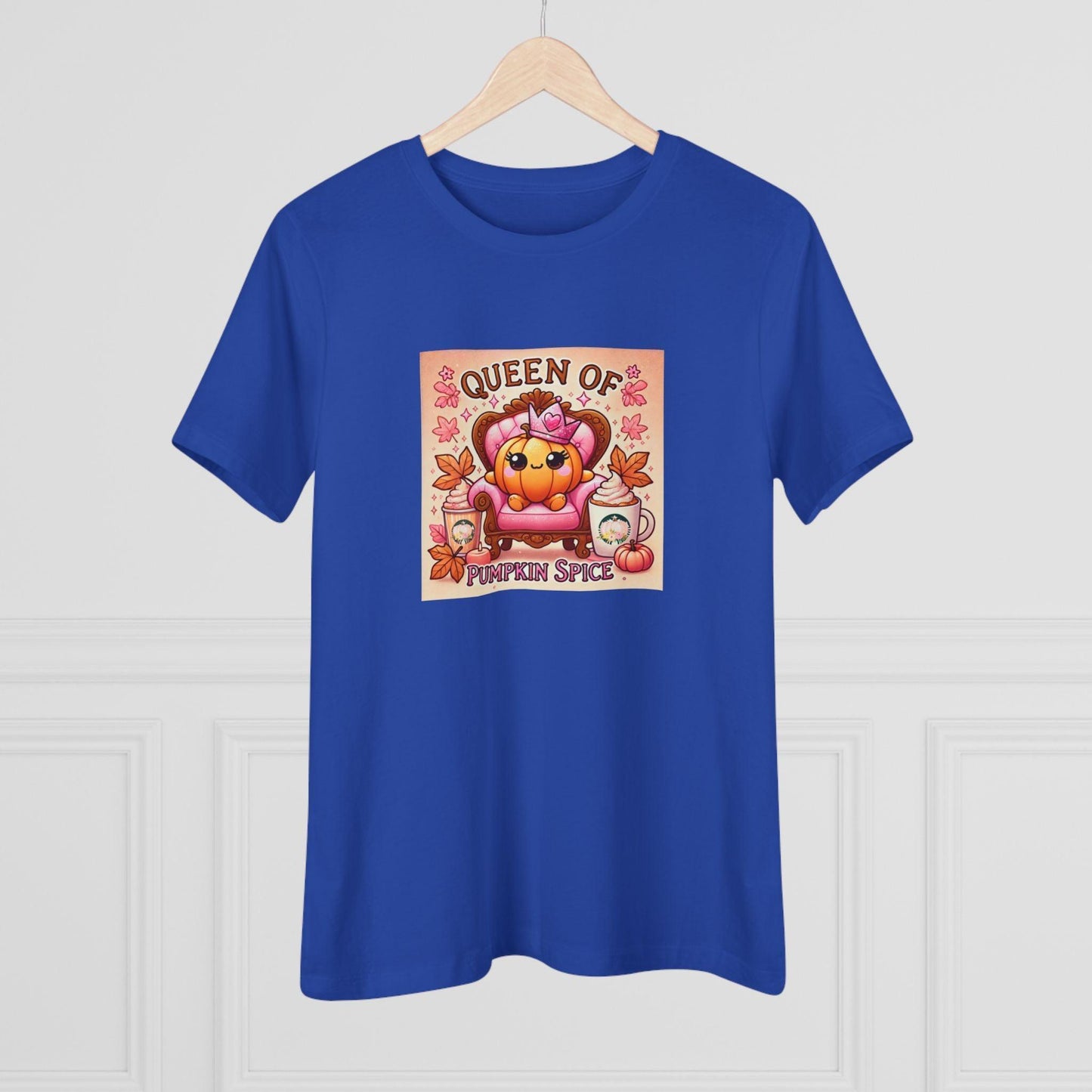 Queen of Pumpkin Spice - Women's Softstyle Tee - Whippie's