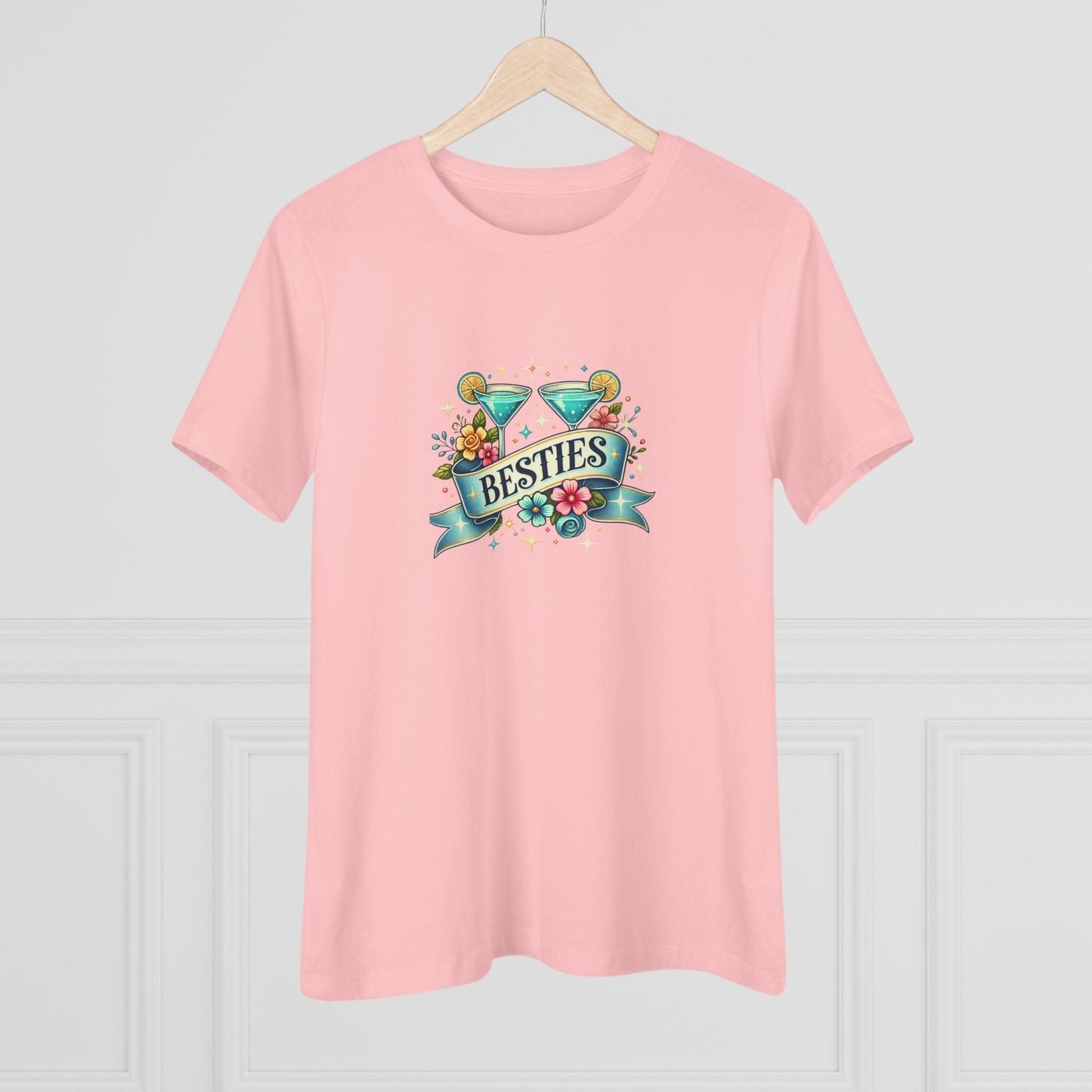 Besties - Two Cocktails - Women's Softstyle Tee - Whippie's