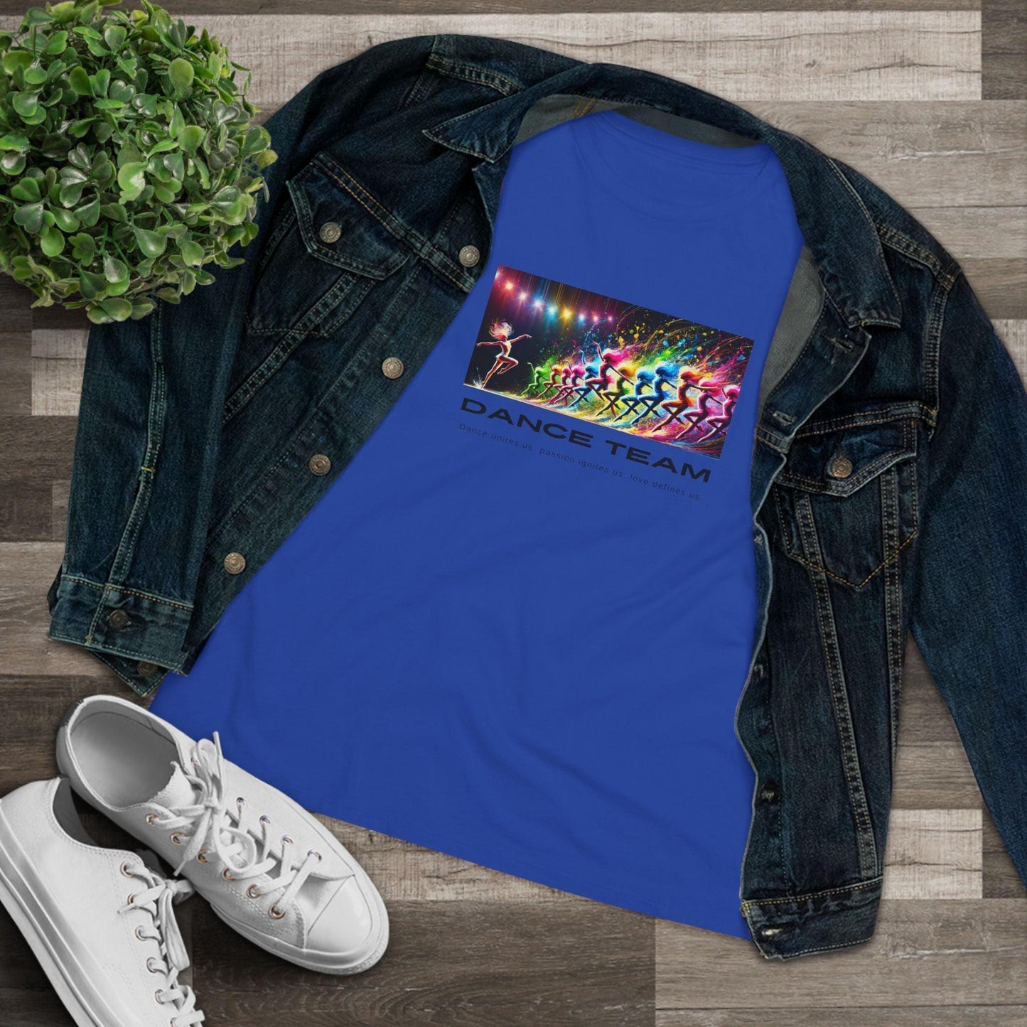 Dance Team: Dance unites us, passion ignites us, love defines us! 💃♀️ Women's Softstyle Tee 🎨 - Whippie's