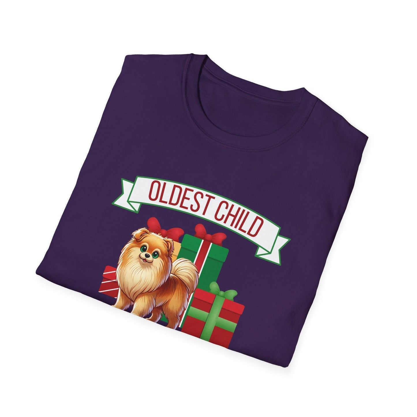 Oldest Child, The Favorite 🎁🐶 Pomeranian - Unisex Tee! 🎁👑 - Whippie's