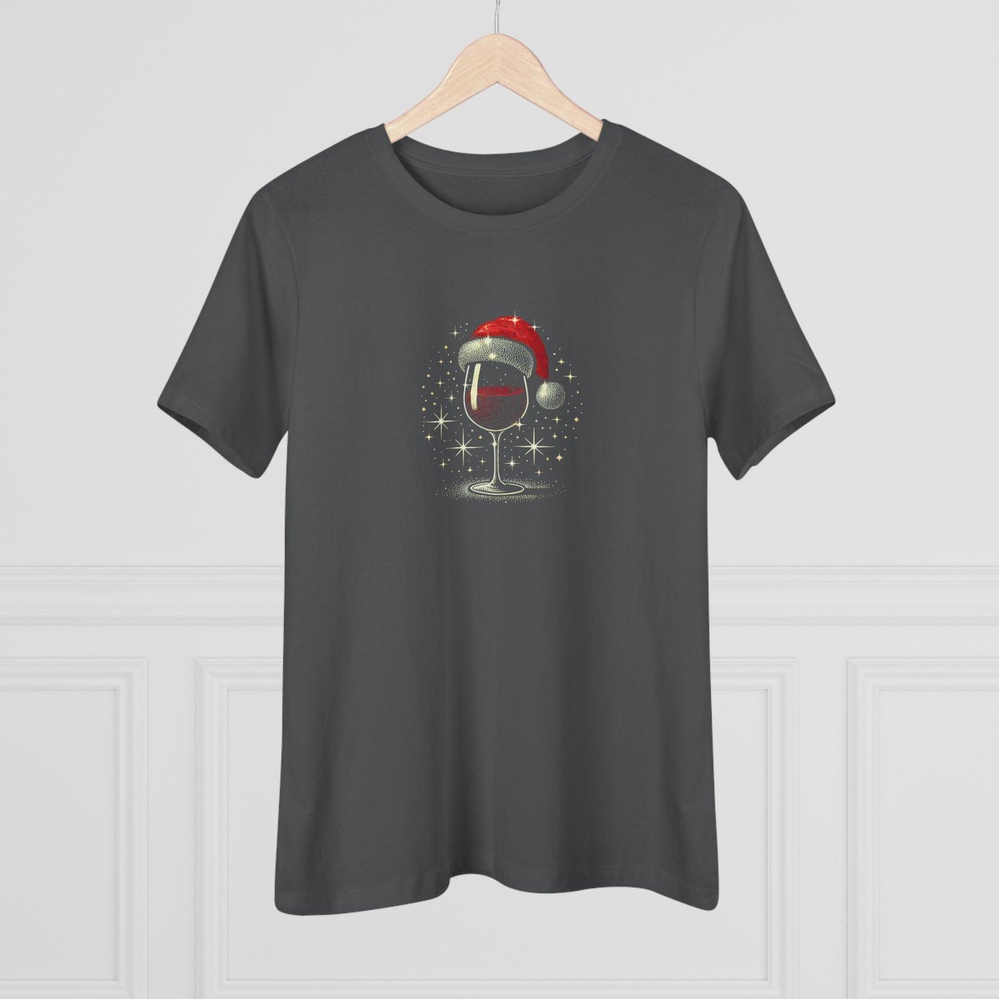 Wine & Christmas Cheer- Women's Softstyle Tee - Whippie's