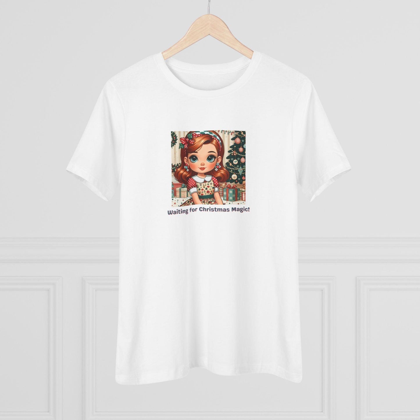 Waiting for Christmas Magic! - Women's Softstyle Tee - Whippie's