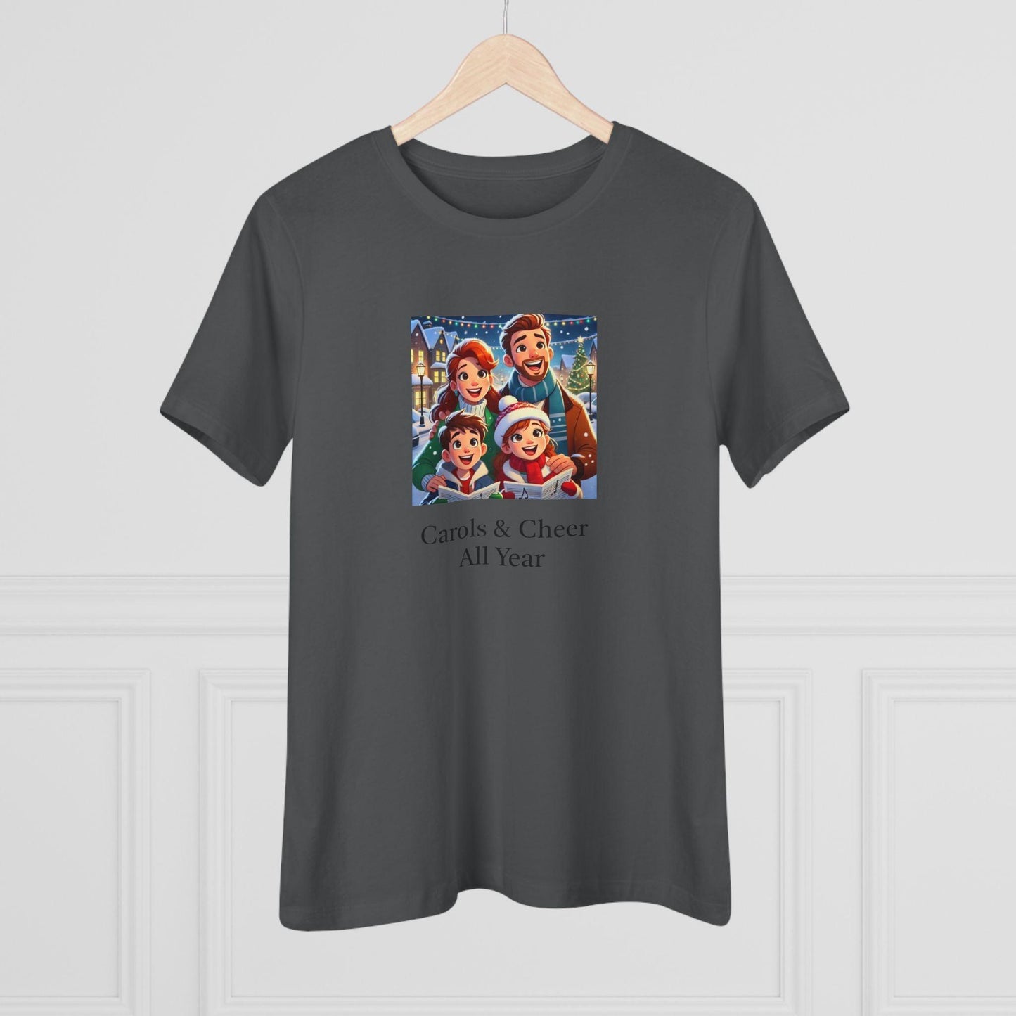 Carols & Cheer All Year - Women's Softstyle Tee - Whippie's