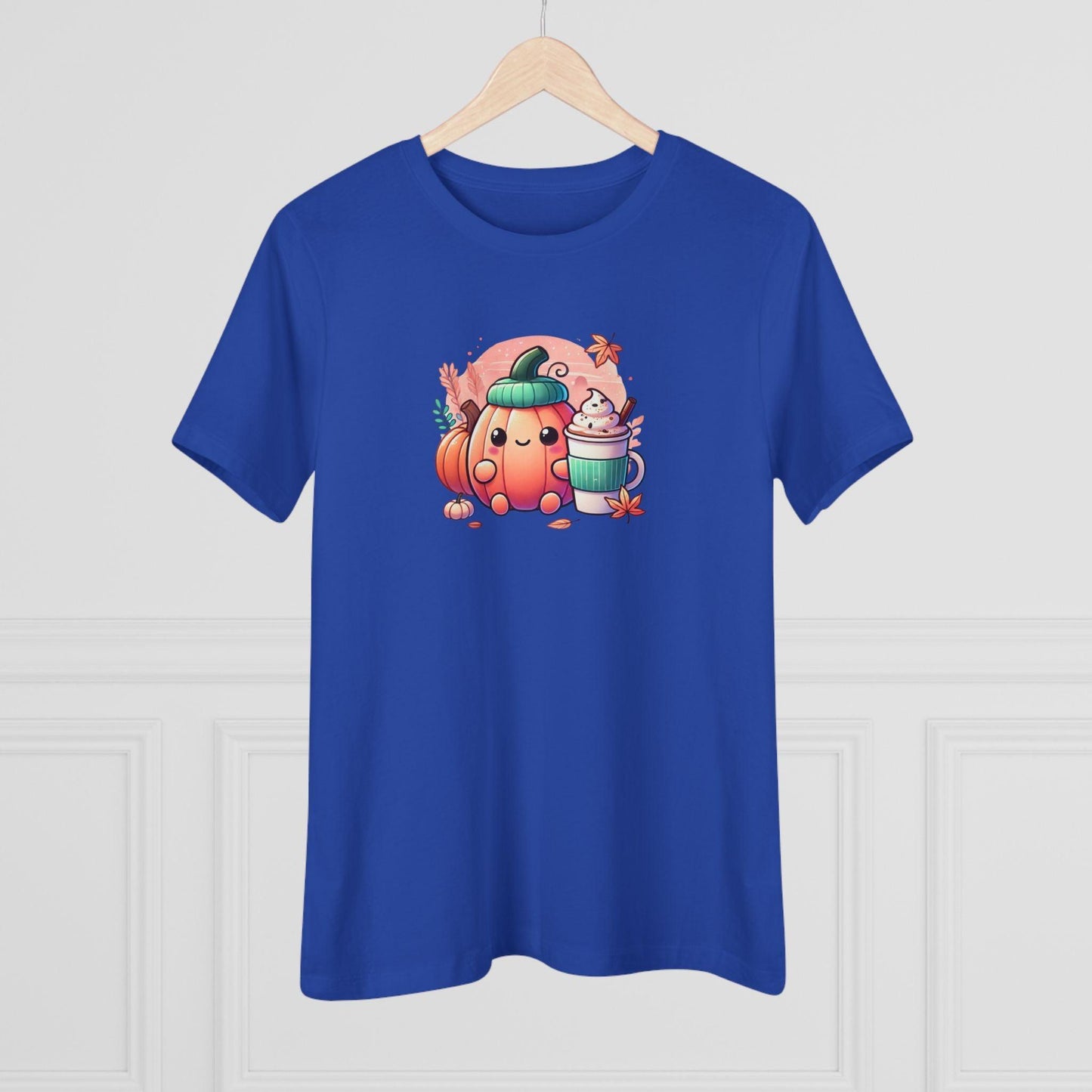 Cute Pumpkin - Pumpkin Spice Latte - Women's Softstyle Tee - Whippie's