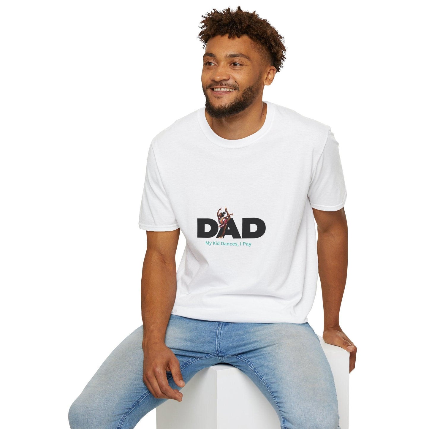 Dance Dad: Darker Skin Toned Dancer T-Shirt - Whippie's
