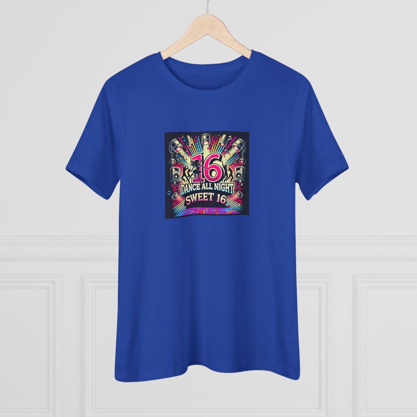 Dance All Night Sweet Sixteen - Party Time! 🎉 - Women's Softstyle Tee - Whippie's