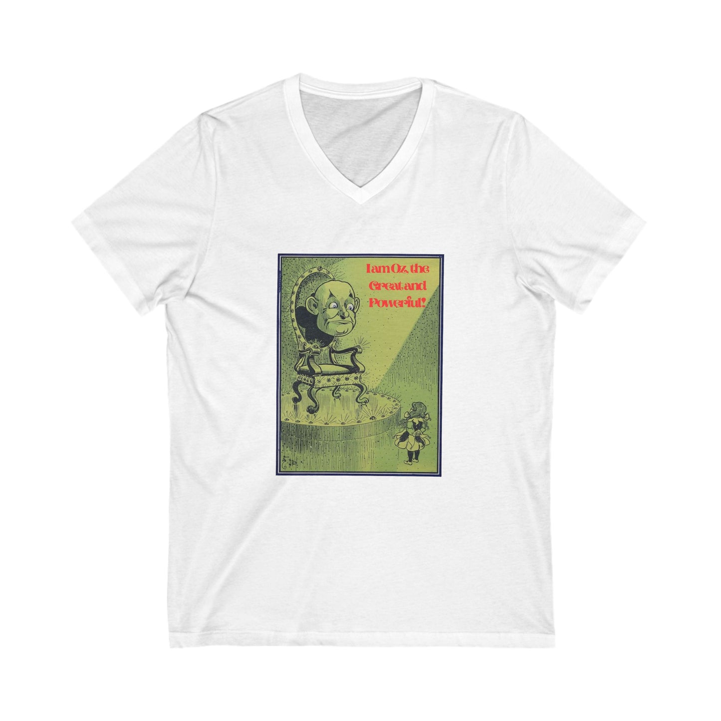 Wizard of Oz 'I am Oz, the Great and Powerful' - V-neck Tee - Whippie's
