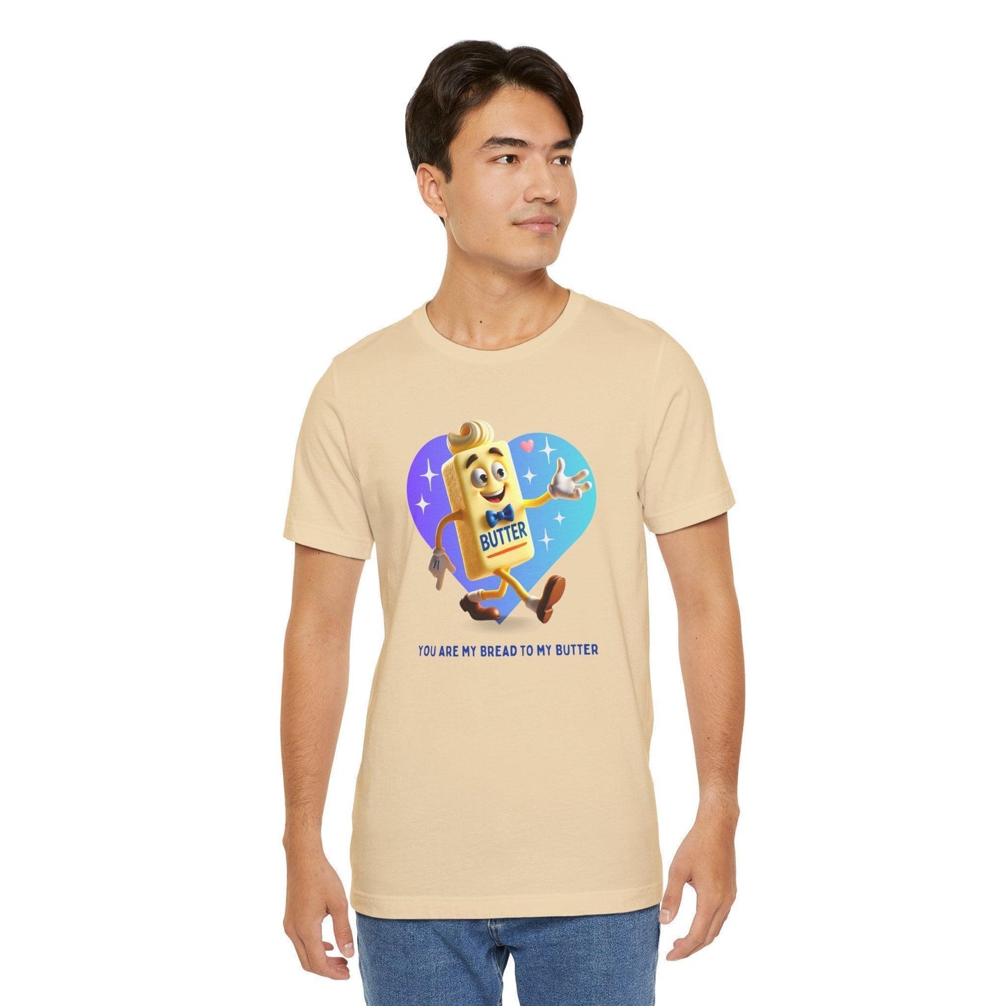 ๐ You're the Bread to My Butter! ๐ง Unisex Jersey Tee โจ The perfect match! - Personalizable - Whippie's