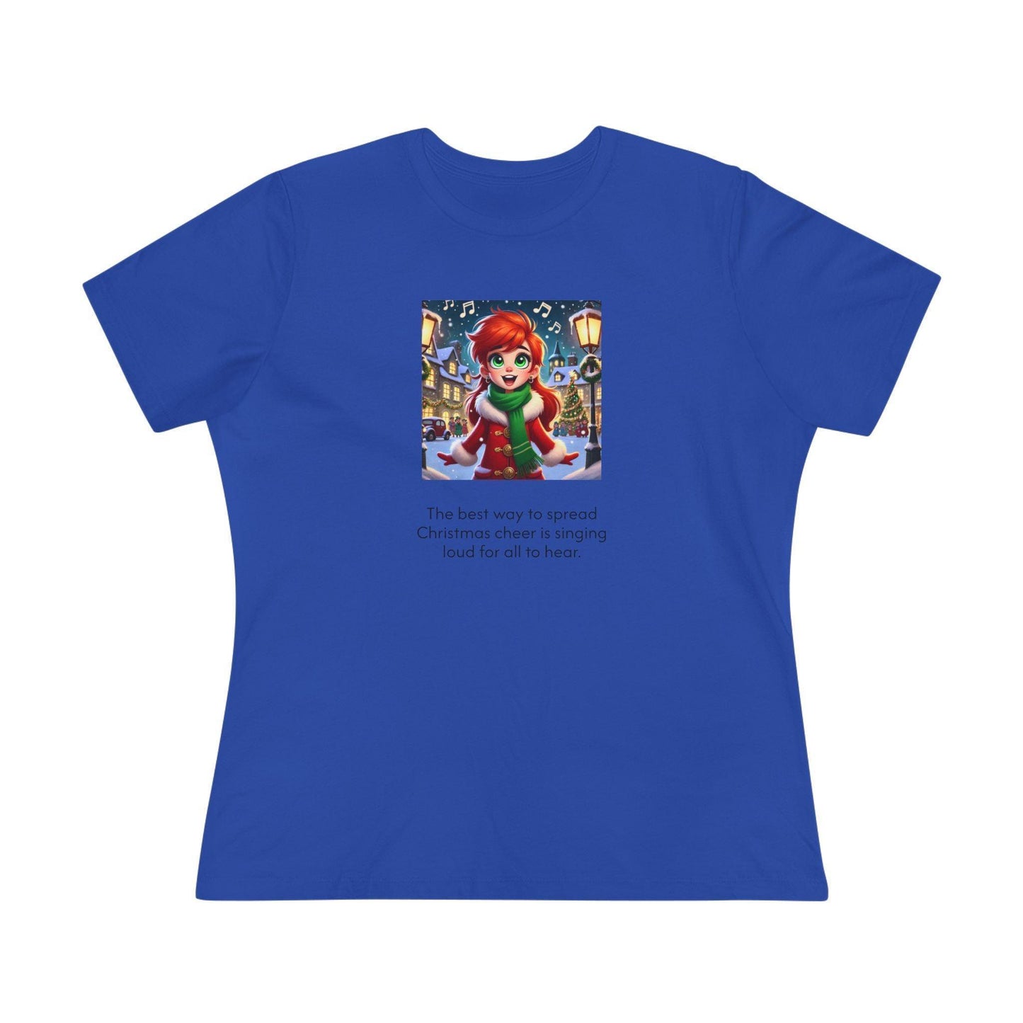 Caroler - Christmas Cheer - RHB Girl - Women's Tee - Whippie's