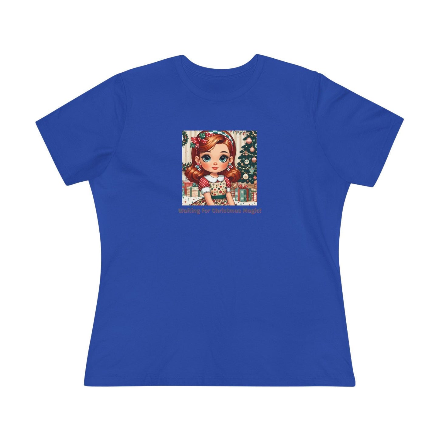 Waiting for Christmas Magic! - Women's Softstyle Tee - Whippie's