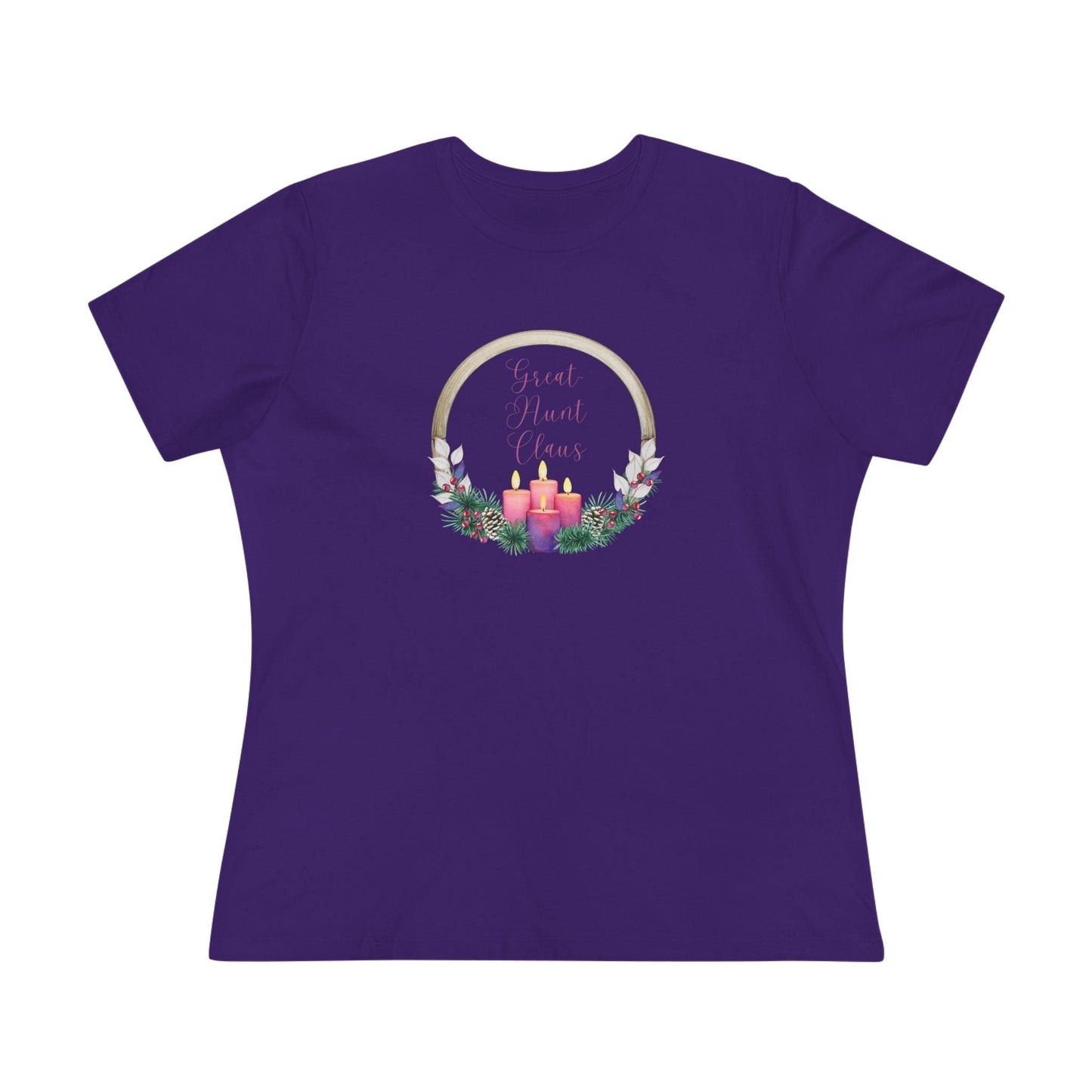 Great Aunt Claus - Christmas Cheer! 🤶🎄 Women's Softstyle Tee - Whippie's