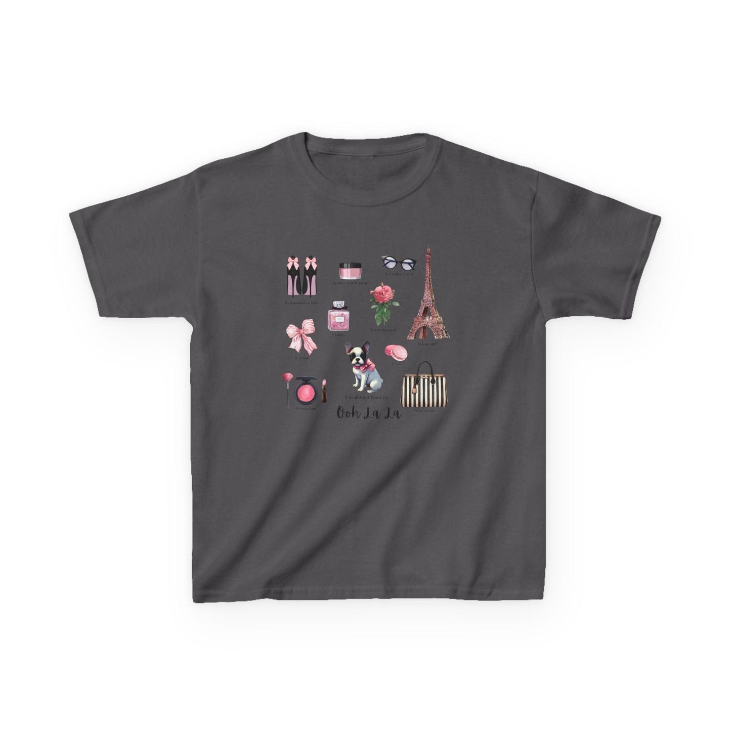 "Ooh La La!" French Chic Kids Heavy Cotton™ Tee! - Whippie's