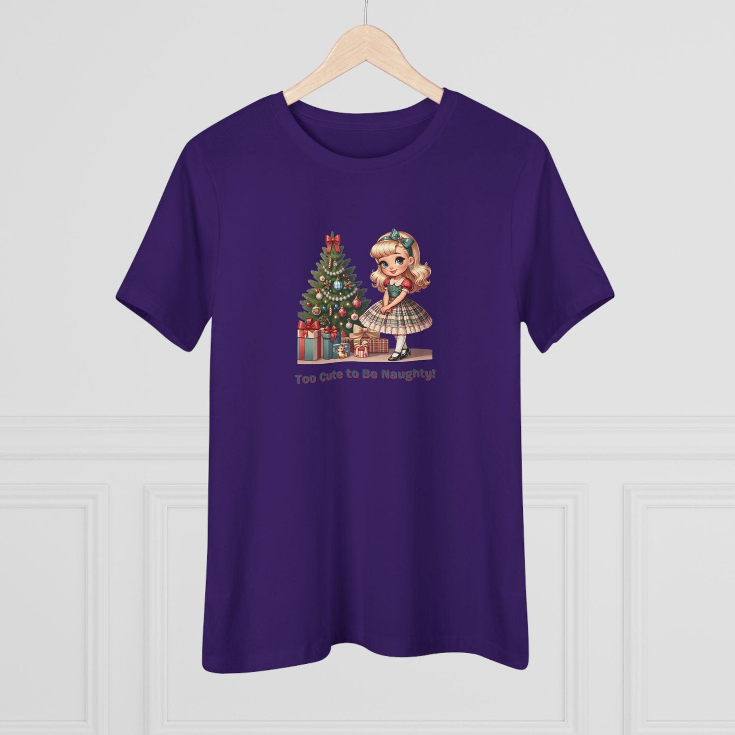 Too Cute to be Naughty - Women's Softstyle Tee - Whippie's