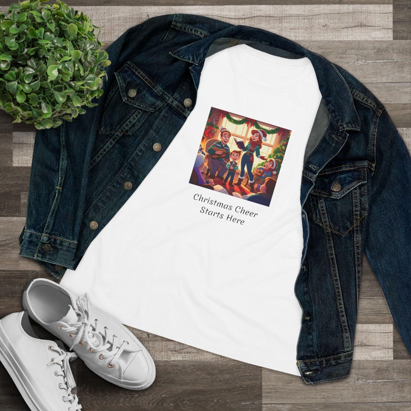 Christmas Cheer Starts Here - Women's Tee - Whippie's