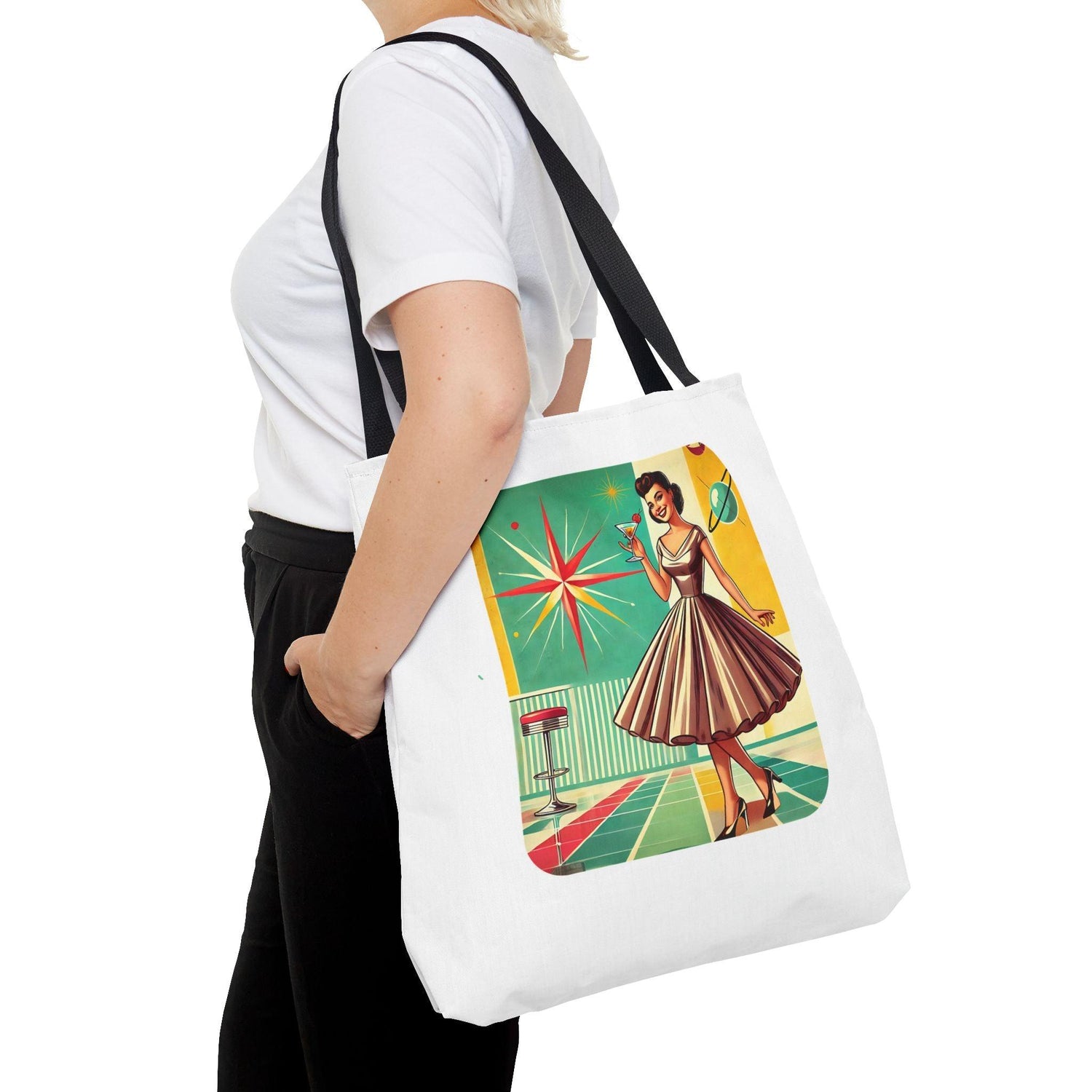 "Awesome Sister" Tote Bag - A Sisterly Tribute 👭🍷 - Whippie's