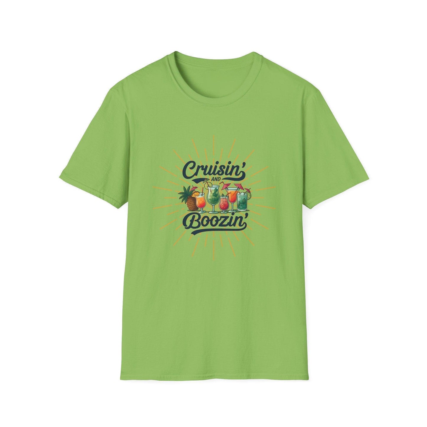 Cruisin' and Boozin Unisex Tee ๐ณ๏ธ๐น - Whippie's