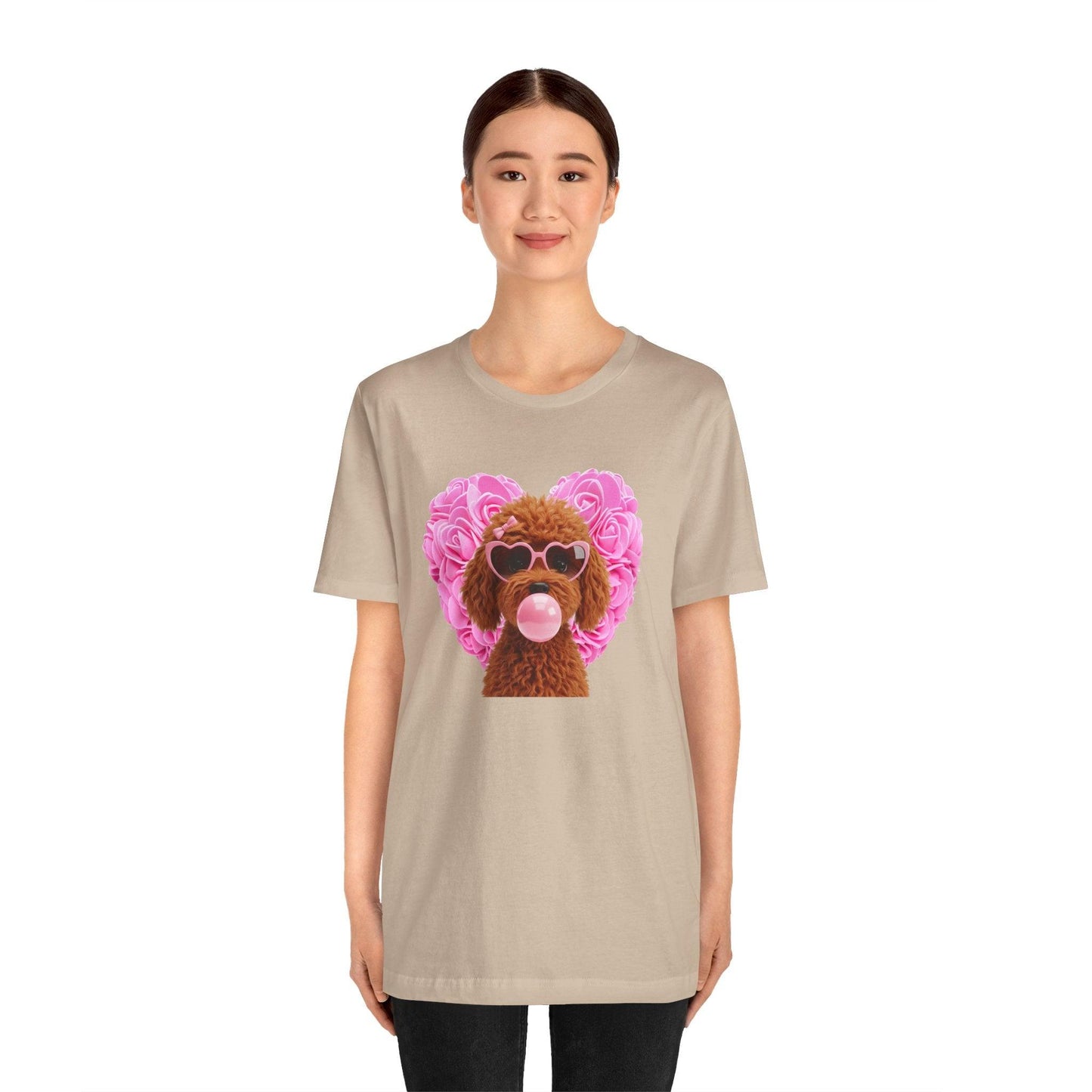 Doodle Love Unisex Jersey Tee - 💖 Cuteness Overload! 💖 - Whippie's