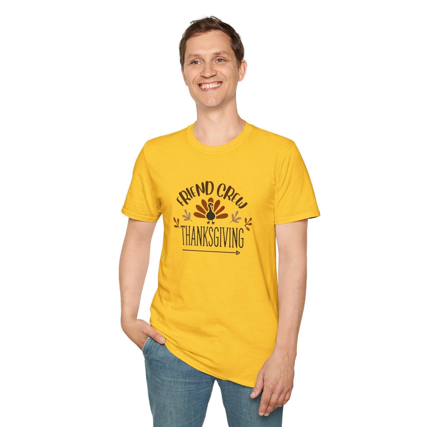 Thanksgiving Friend Crew Unisex T-Shirt - Whippie's