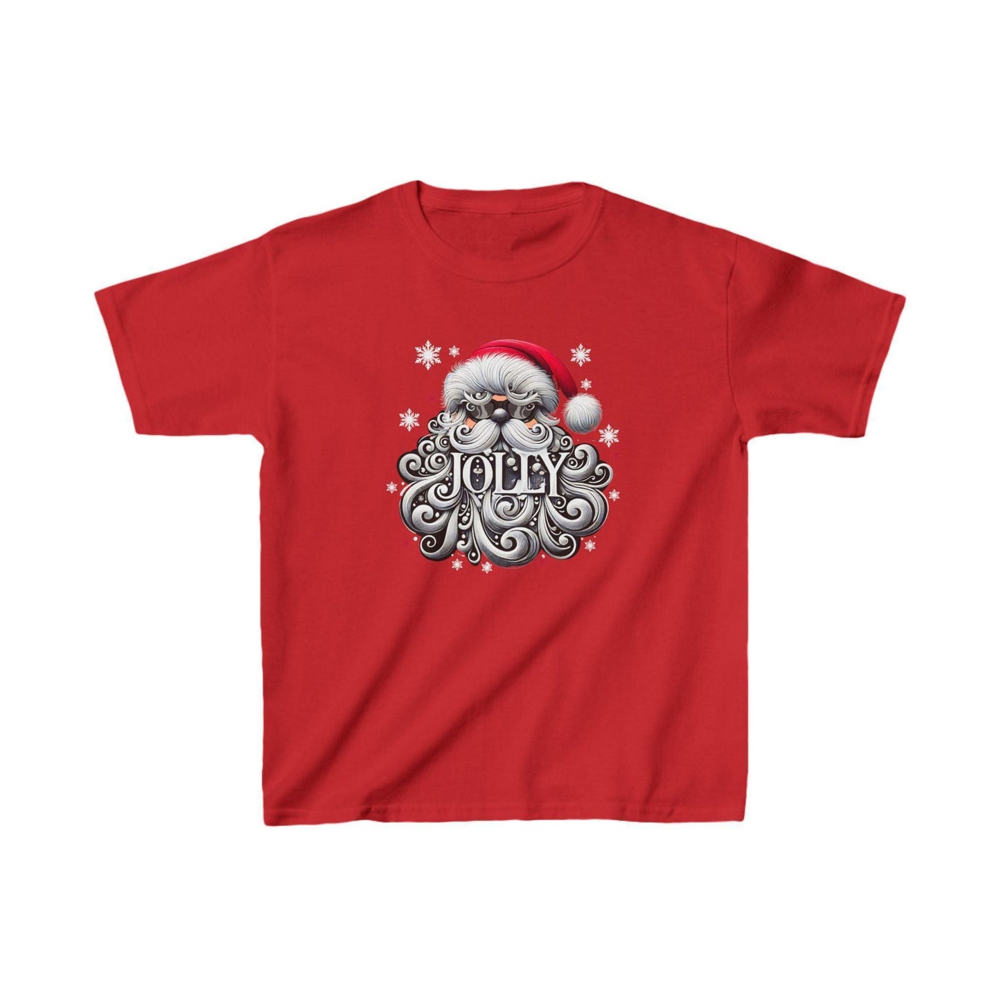 Jolly Santa 😎🎅 - Kids Unisex Heavy Cotton Tee - Whippie's