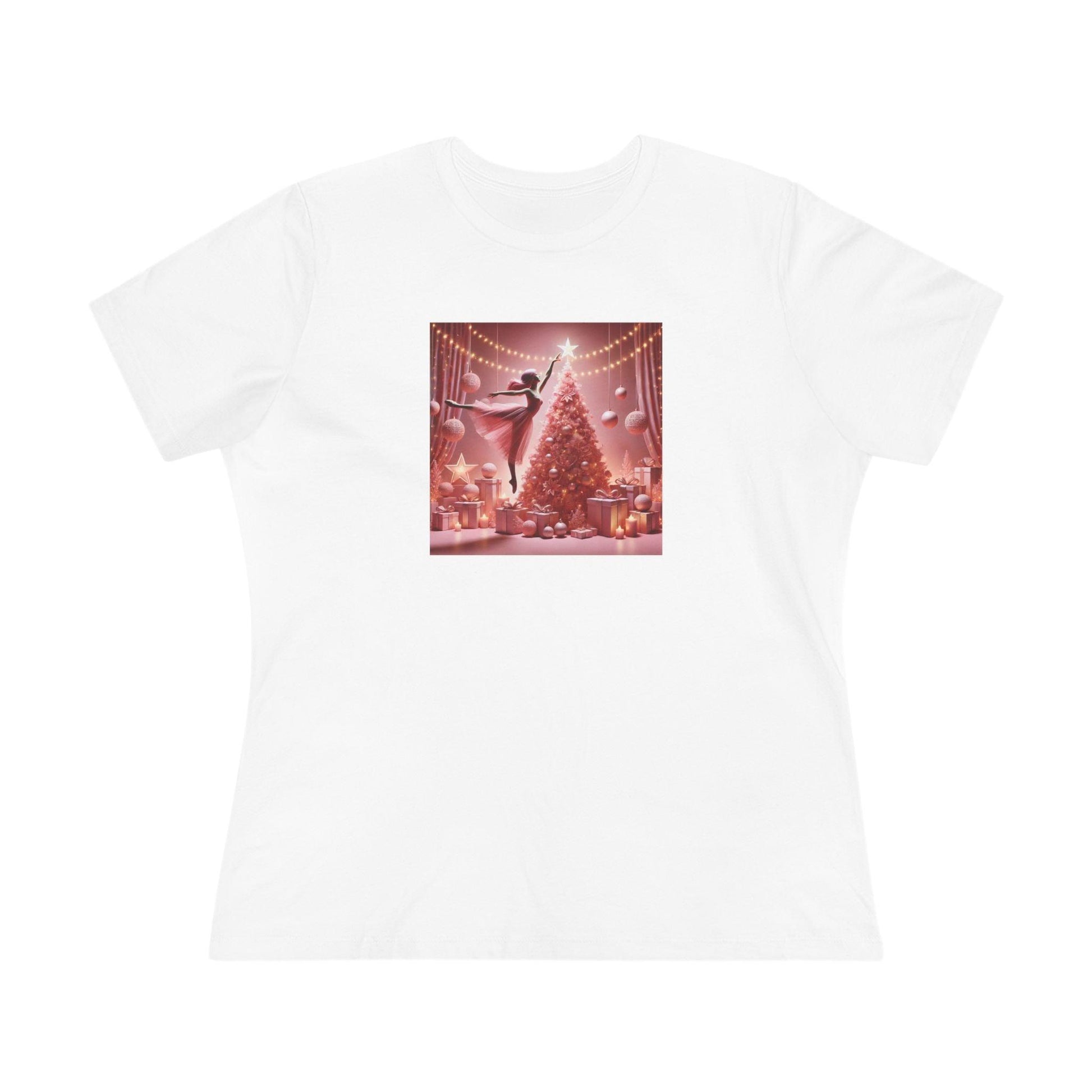 Pink Leap into the Holidays - Women's Softstyle Tee - Whippie's