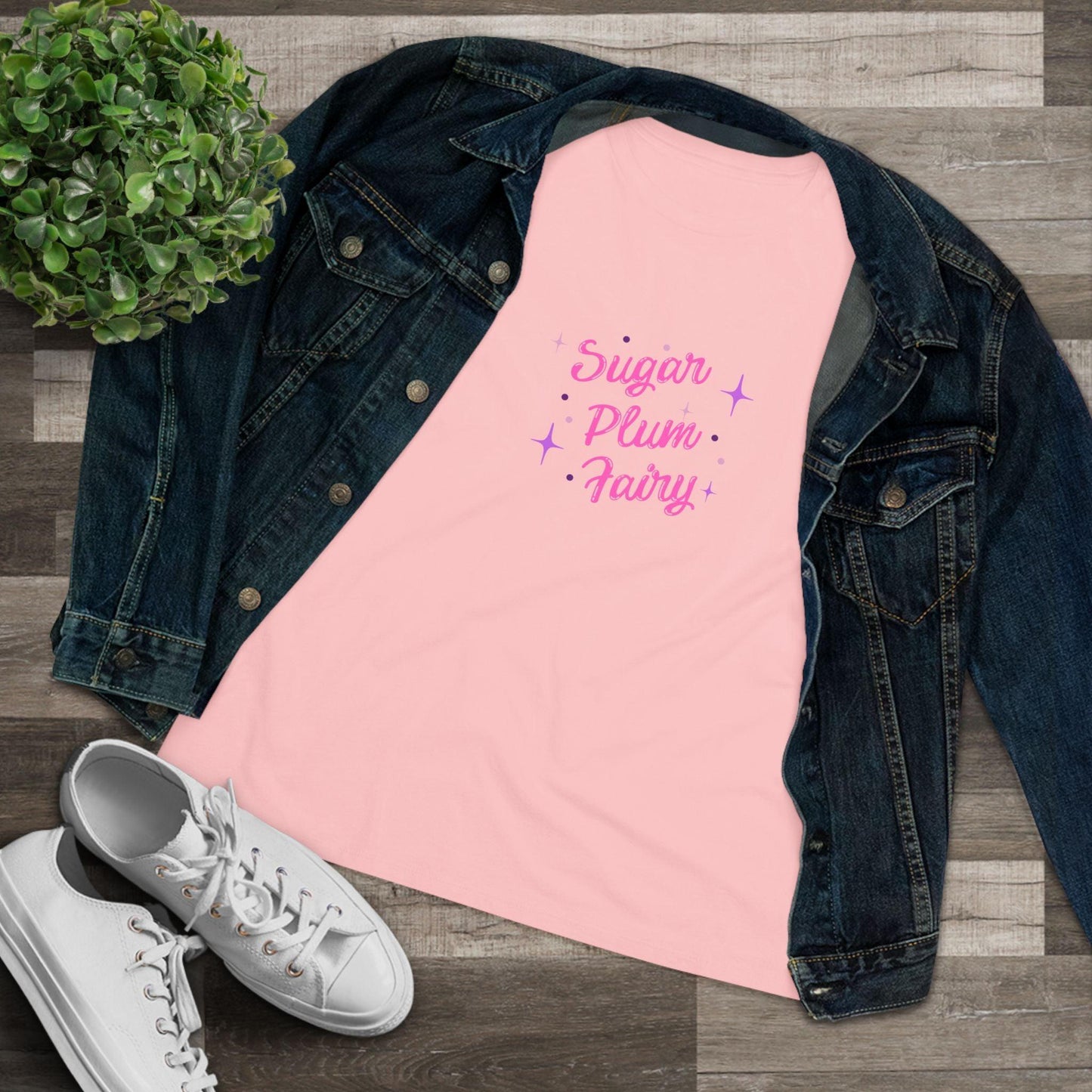 Sugar Plum Fairy - Dance Through the Holidays! ✨🩰 Women's Softstyle Tee - Whippie's