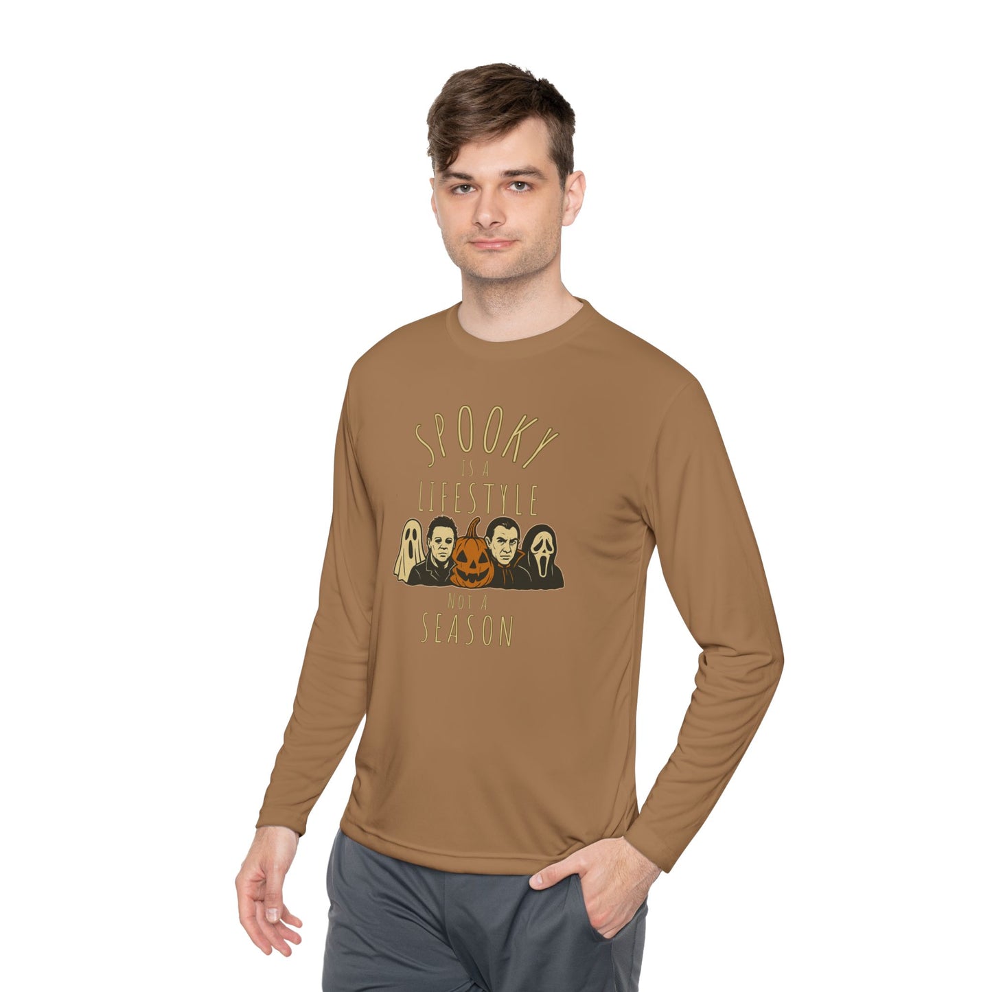 Spooky Is A Lifestyle: Classic Horror Icons Unisex Long Sleeve Tee - Whippie's